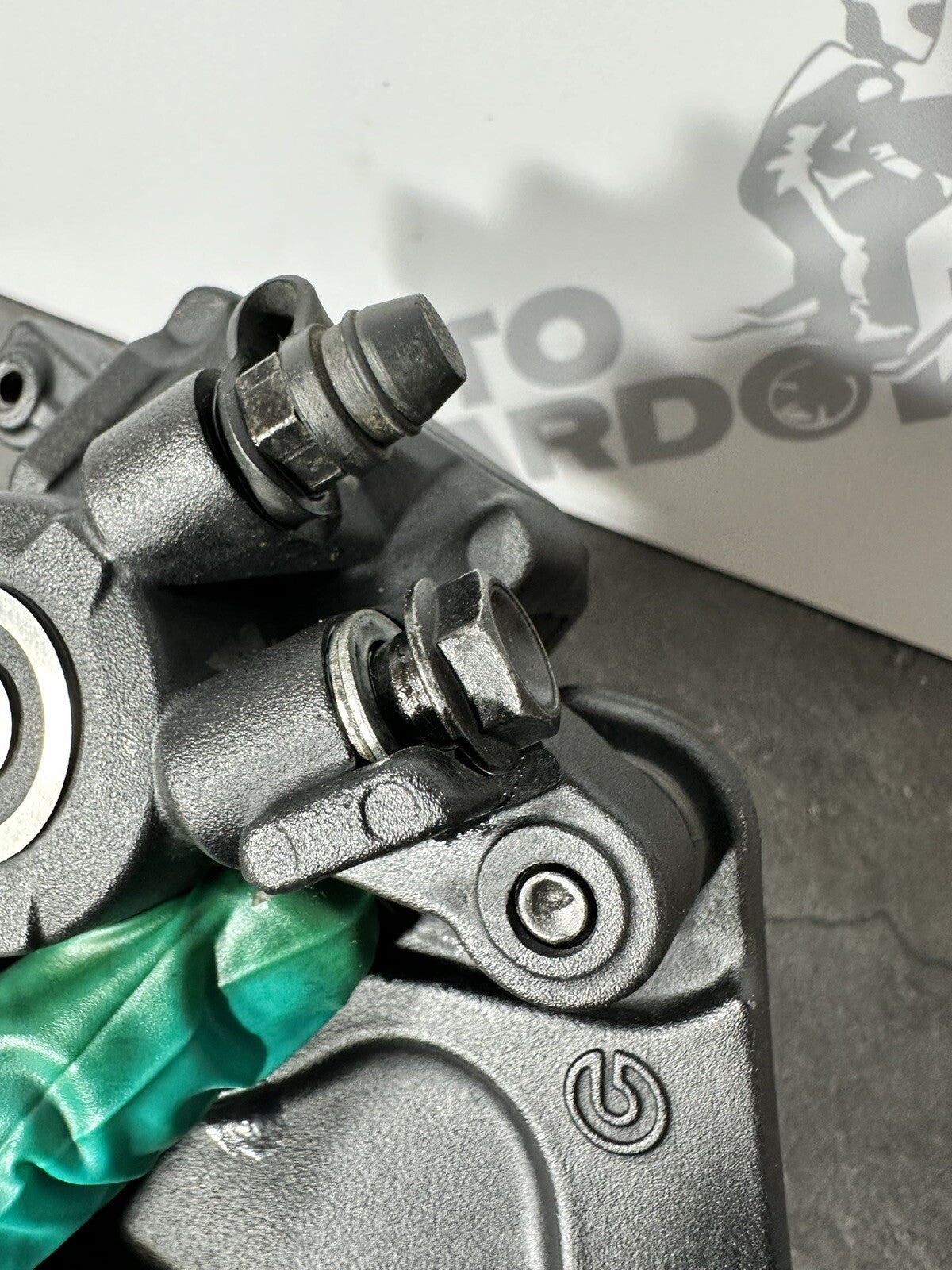 Triumph Street Triple 765 RS 2017 BREMBO Rear Brake Caliper 10580m 2018-2021 OEM