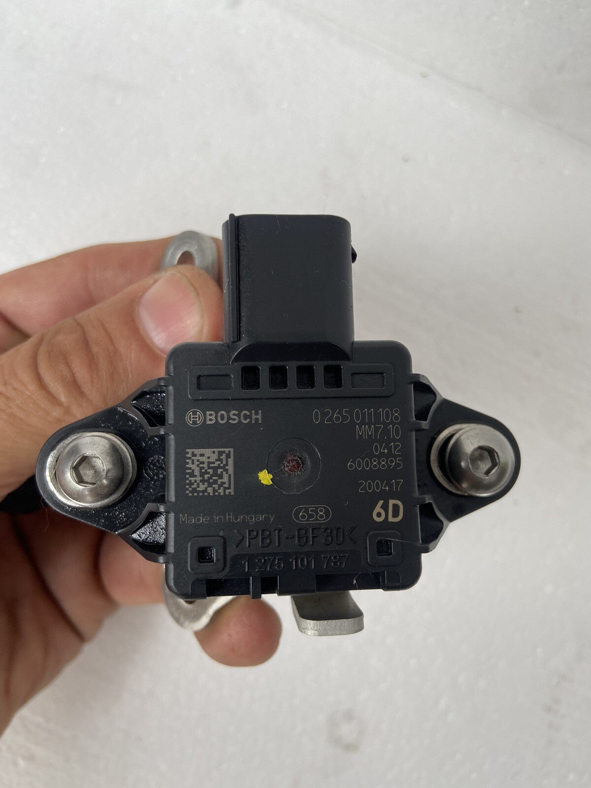 Aprilia Tuono 1100 Bosch Traction Control Gyro Sensor Tilt Sensor 2020 OEM