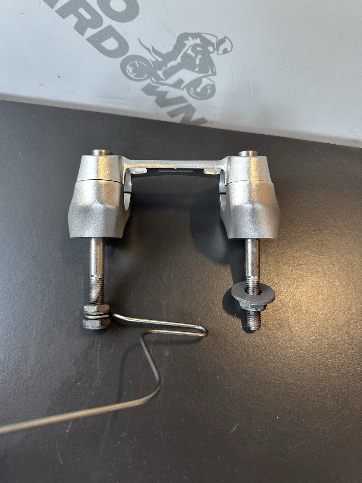 Triumph Street Triple 765S RS Handlebar Risers Clamps 9161mile 2017-2019 OEM