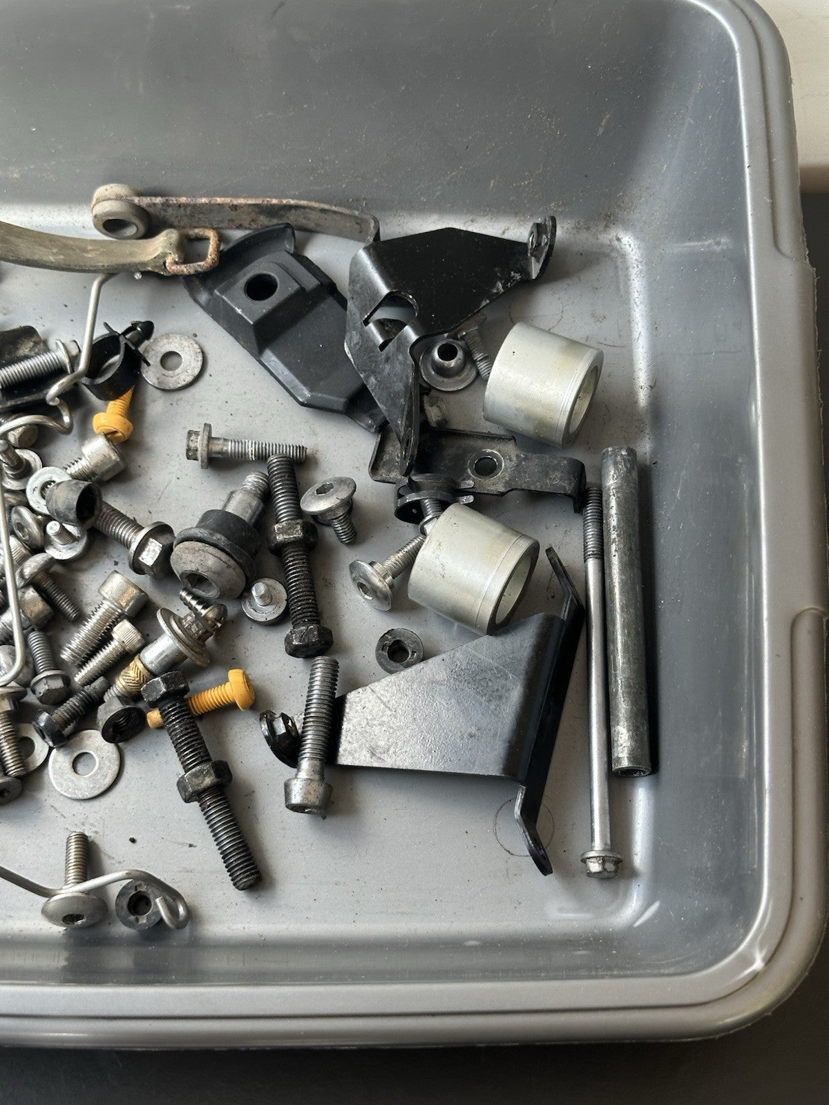 TRIUMPH STREET TRIPLE 675 Job Lot NUTS BOLTS SPARES Job Lot 8382 Miles OEM 2010