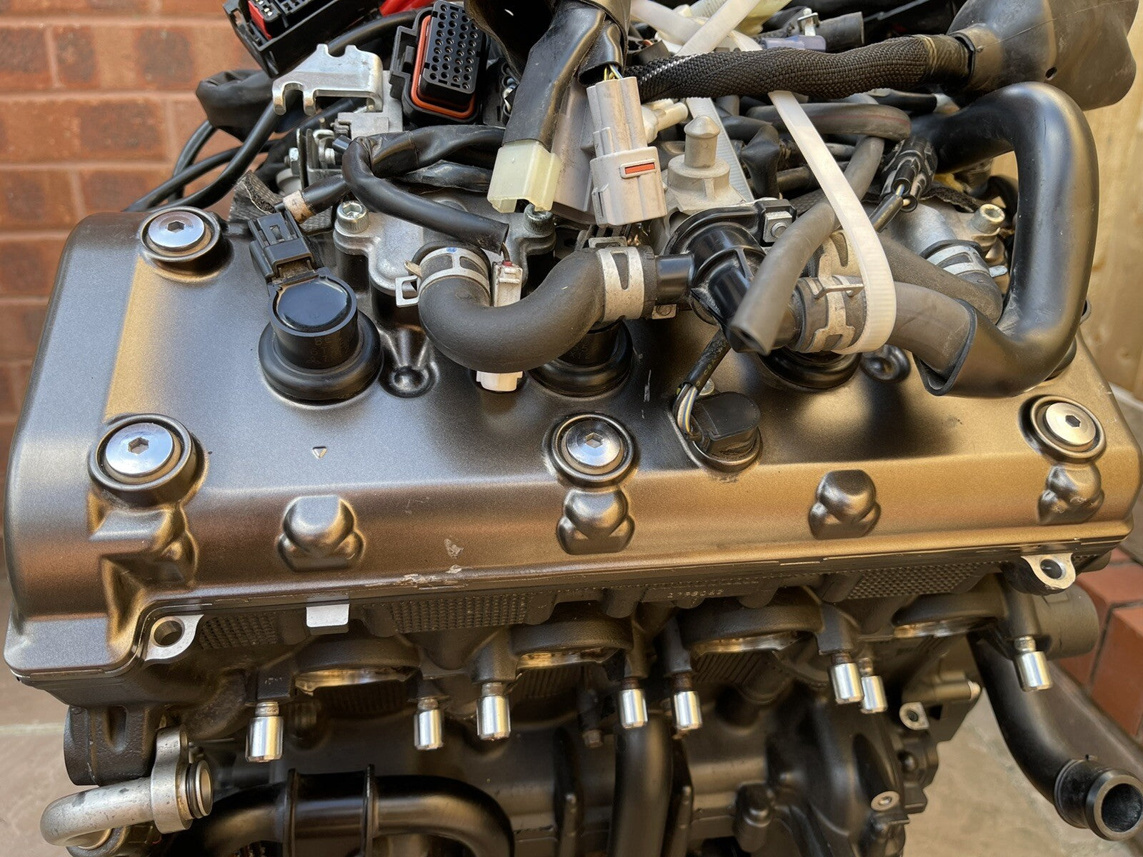 Yamaha MT10 SP 2019 Engine Throttle Bodies Wiring Loom 10953 Miles 2CR 2017-2022