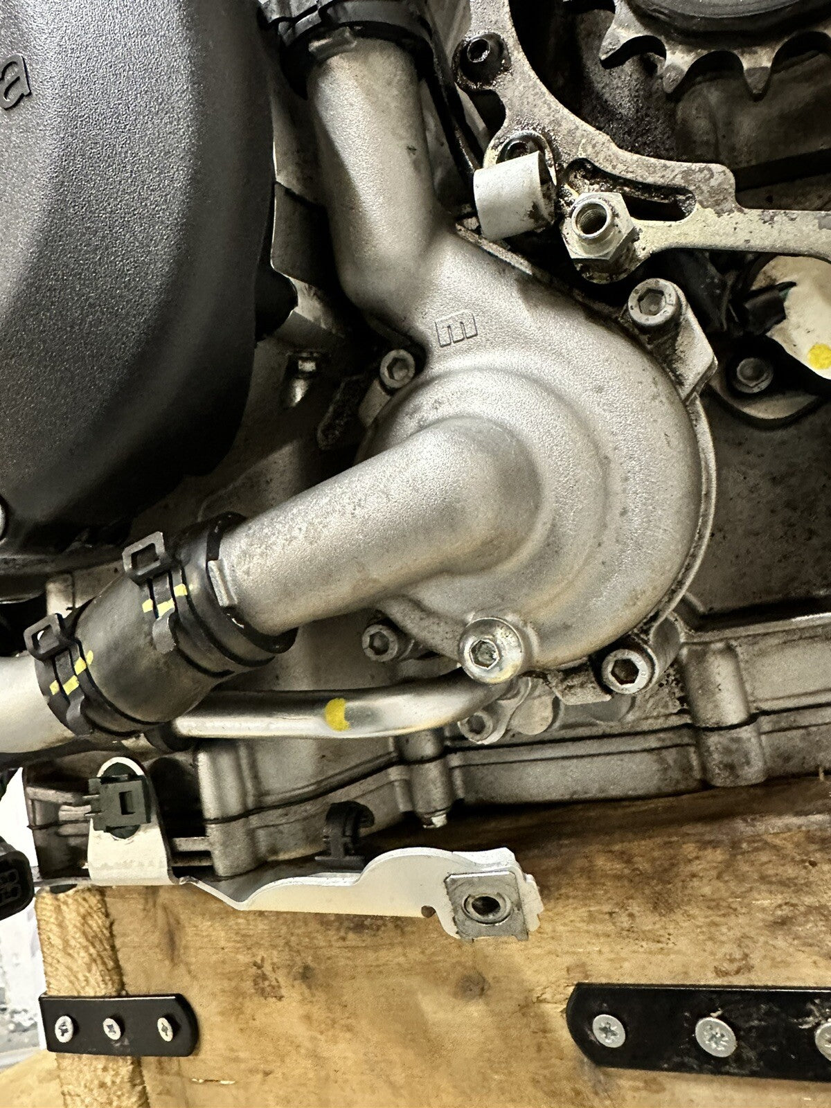 Aprilia Tuono V4 1100 Factory 2021 Engine Wiring Loom Throttle Bodies 6606 Miles