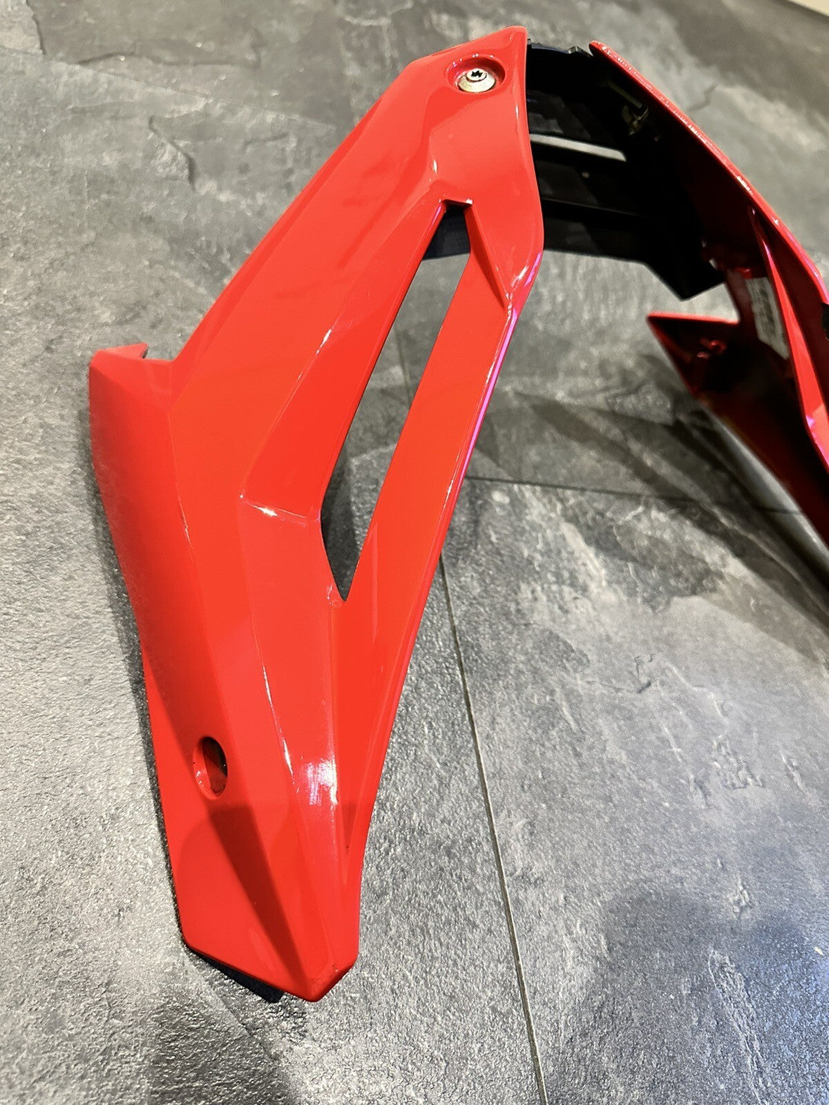 BMW S1000R 2017 Belly Pan Engine Spoiler Red 2018-2021 3534 Miles OEM