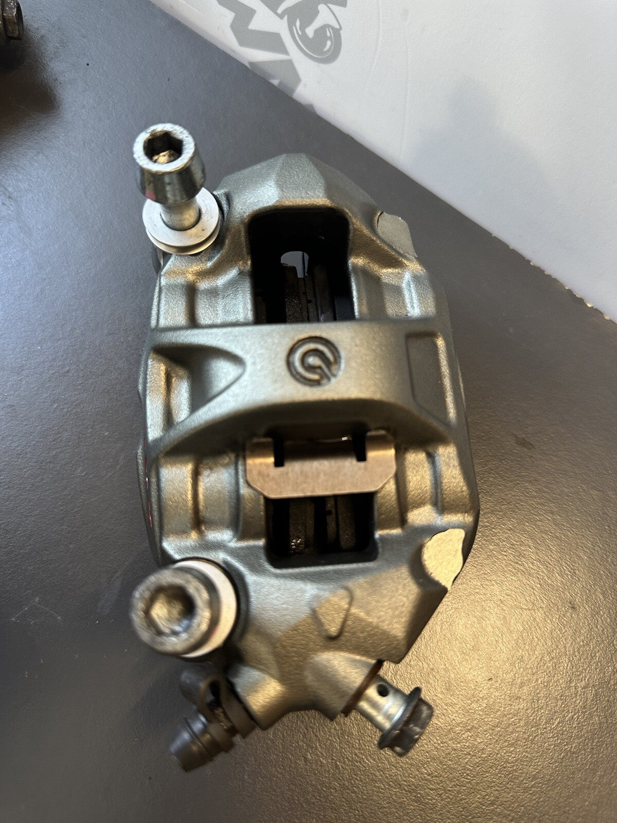 Aprilia Tuono V4 Factory BREMBO FRONT BRAKE CALIPERS Brembo M50 100mm Brembo