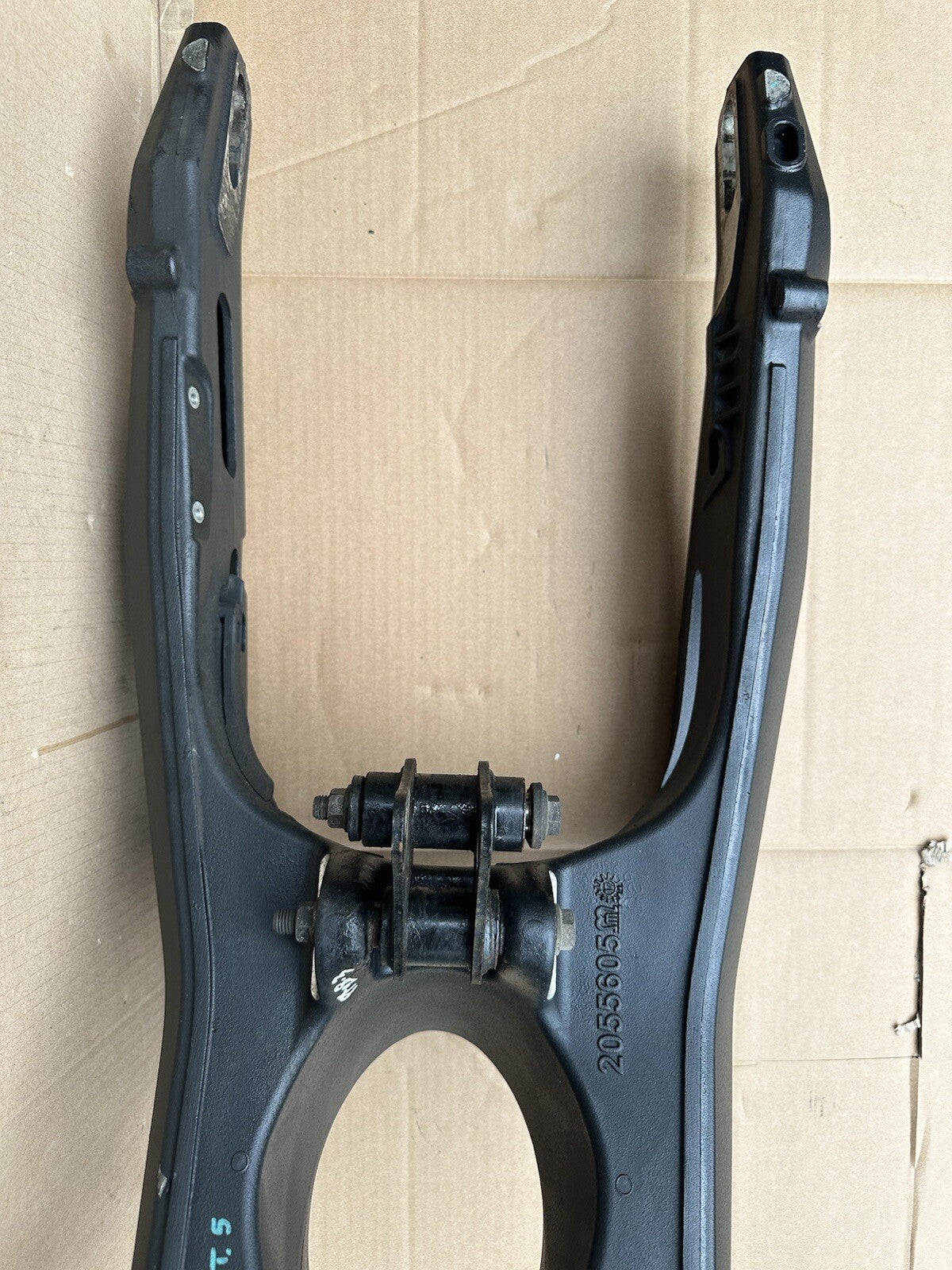 TRIUMPH STREET TRIPLE 765RS REAR SWING ARM SwingArm T2055605 DAMAGED Rear Swing