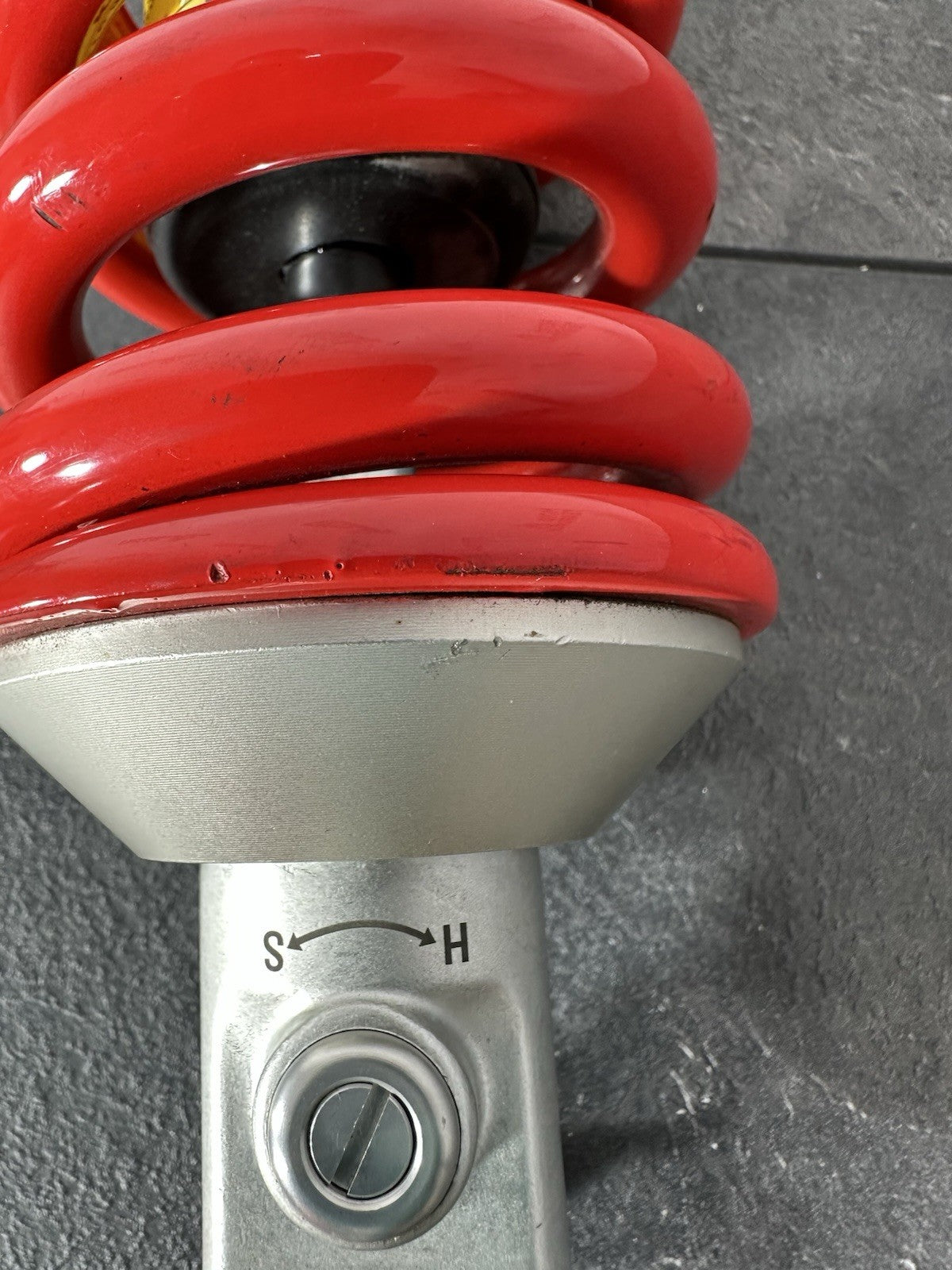 Aprilia RS660 2021 KYB Rear Shock Absorber Suspension 6220 Miles 2022-2025 OEM