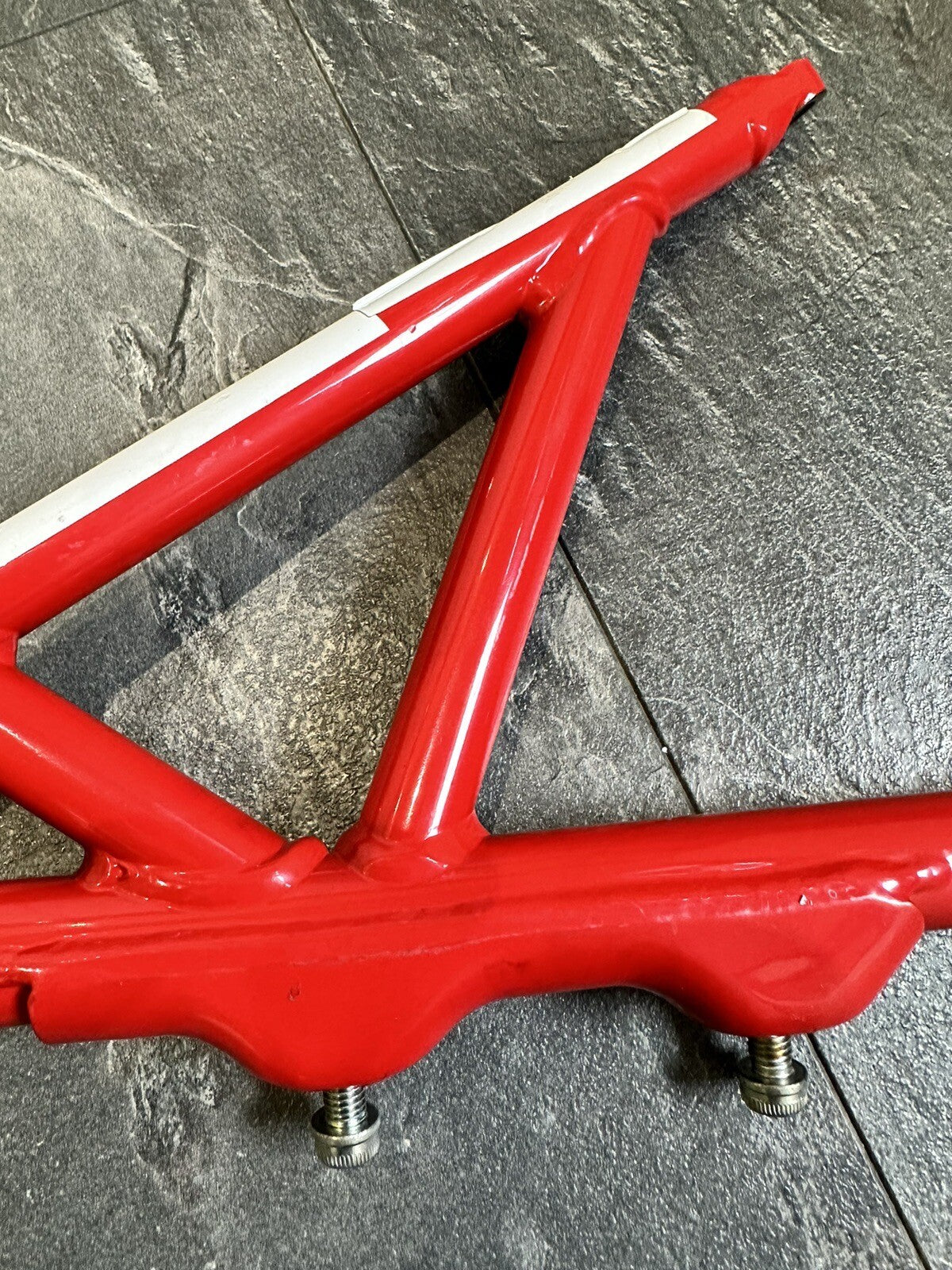 Ducati Multistrada V4 Pikes Peak 2022 Subframe Right Side Rear Frame Red 2023