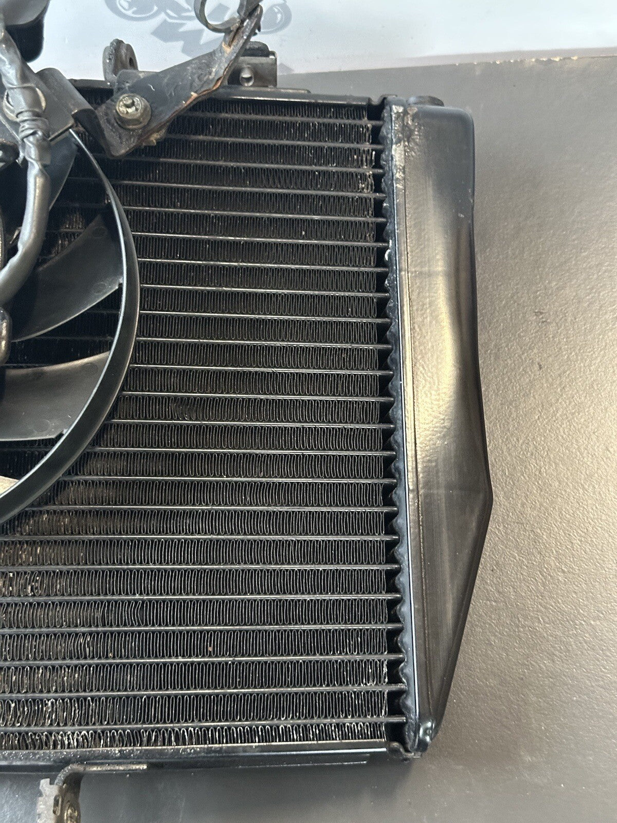 Triumph SPEED TRIPLE 1050 2013 RADIATOR WITH FAN 2011-2015 Radiator And Fan