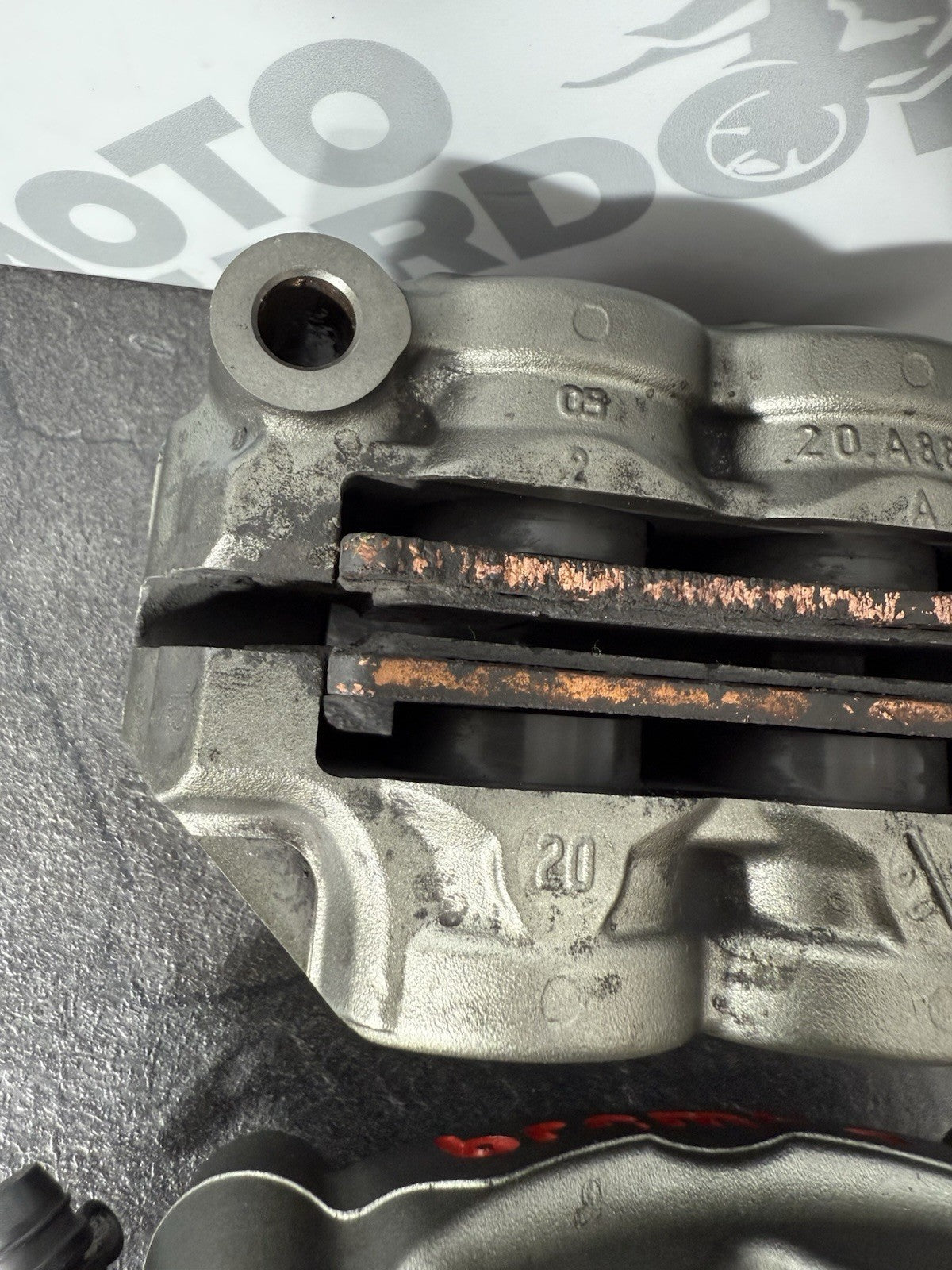 Triumph Street Triple 765 RS 2021 BREMBO M50 Brake Calipers 21650 Mile 2020-2022