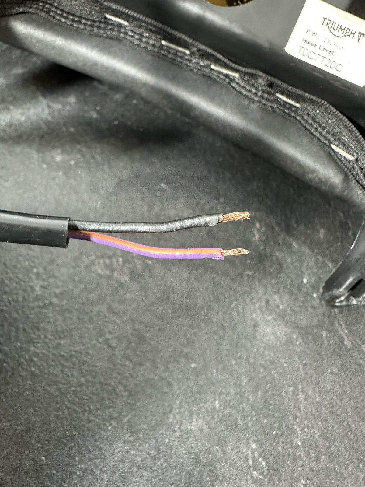 Triumph TIGER 900 GT PRO 2022 Heated Pillion Seat 6337 Mile 2020-2023 OEM