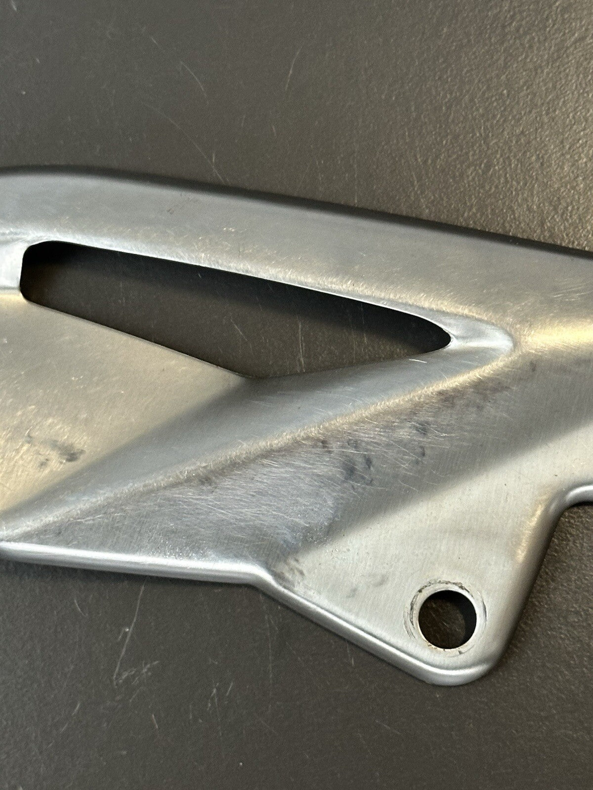 Triumph Street Triple 765S ABS 2017 - 2019 Right Side Heel Guard Plate 765RS OEM