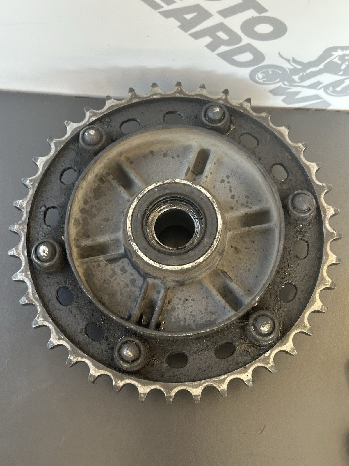 Honda CBR1000RR Rear Sprocket Carrier and Cush Rubbers 2004 2005 RR4 RR5 OEM