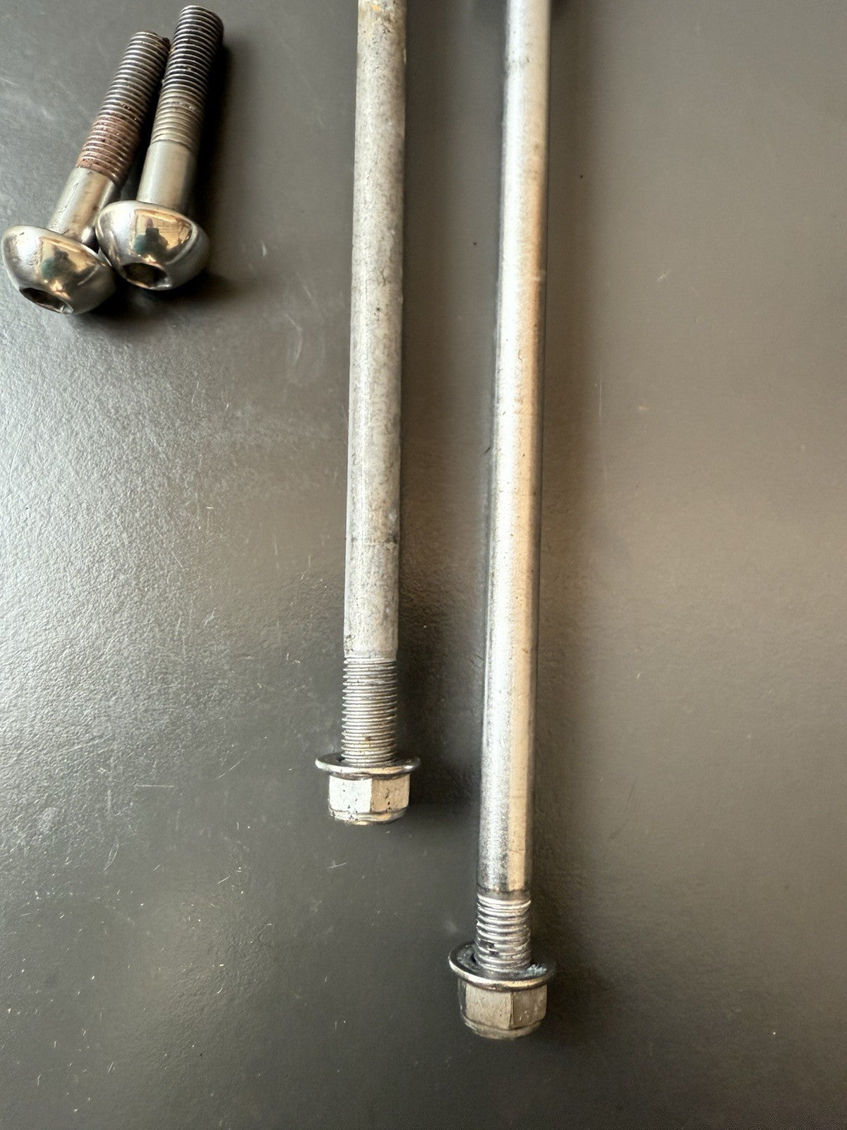 Triumph Street Triple 675 675R Engine Mount Bolts Frame 2007-11 NOT COMPLETE SET