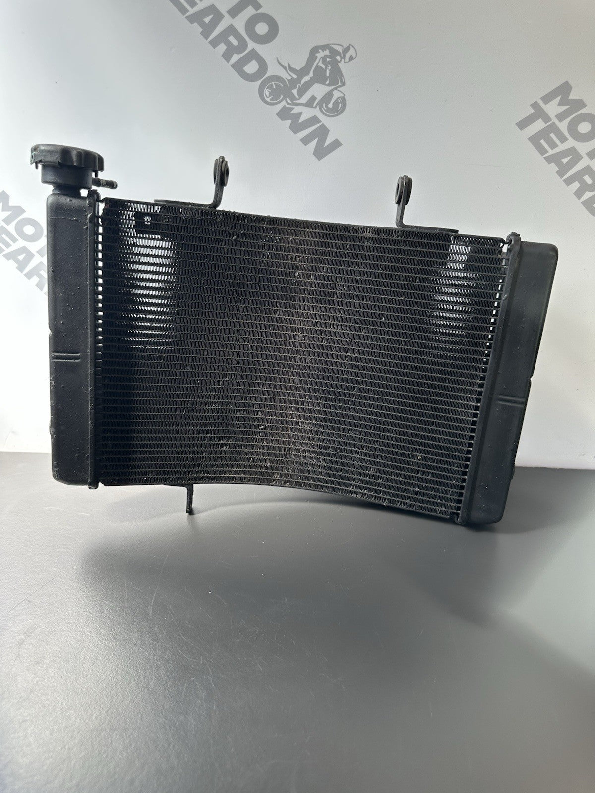 Triumph Street Triple 675 R 2015 Radiator & Fan Rad 2013-2016 READ DESCRIPTION