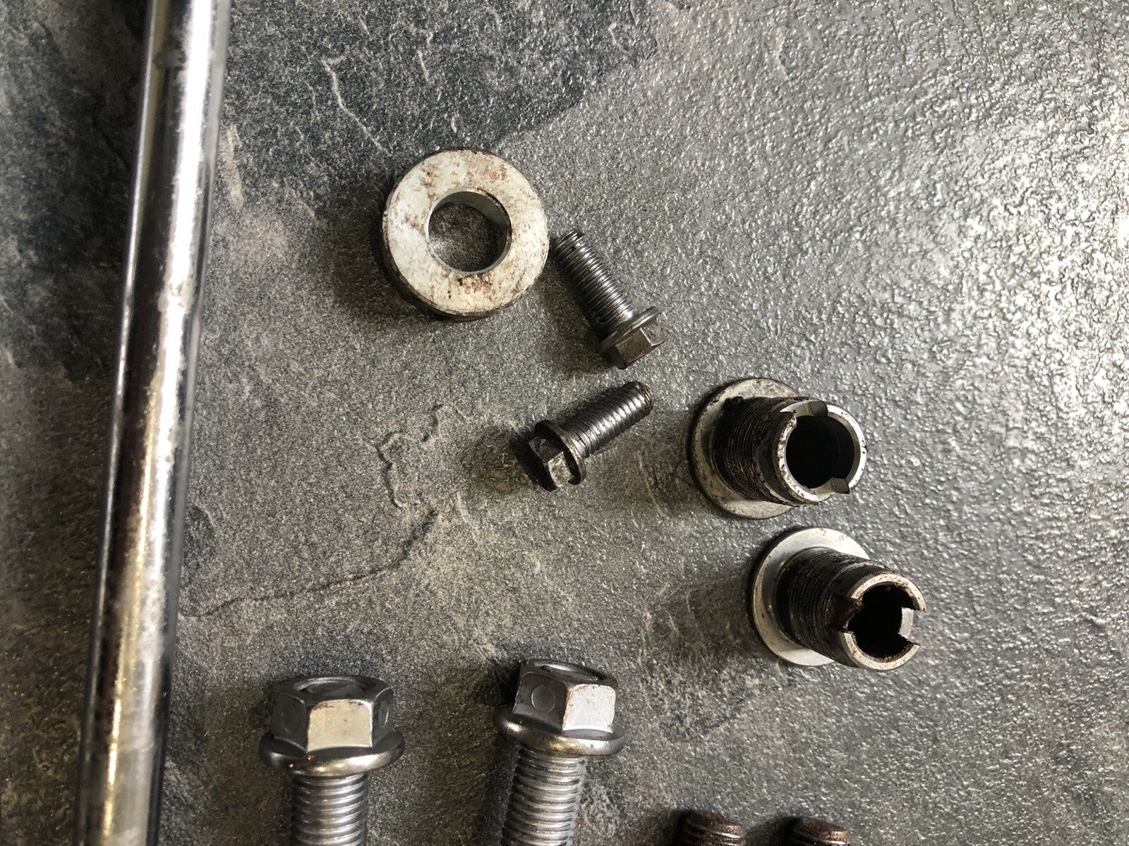 Triumph Street Triple RS 765 Engine Frame Bolts Locknut 2017 Only 5159 Miles OEM
