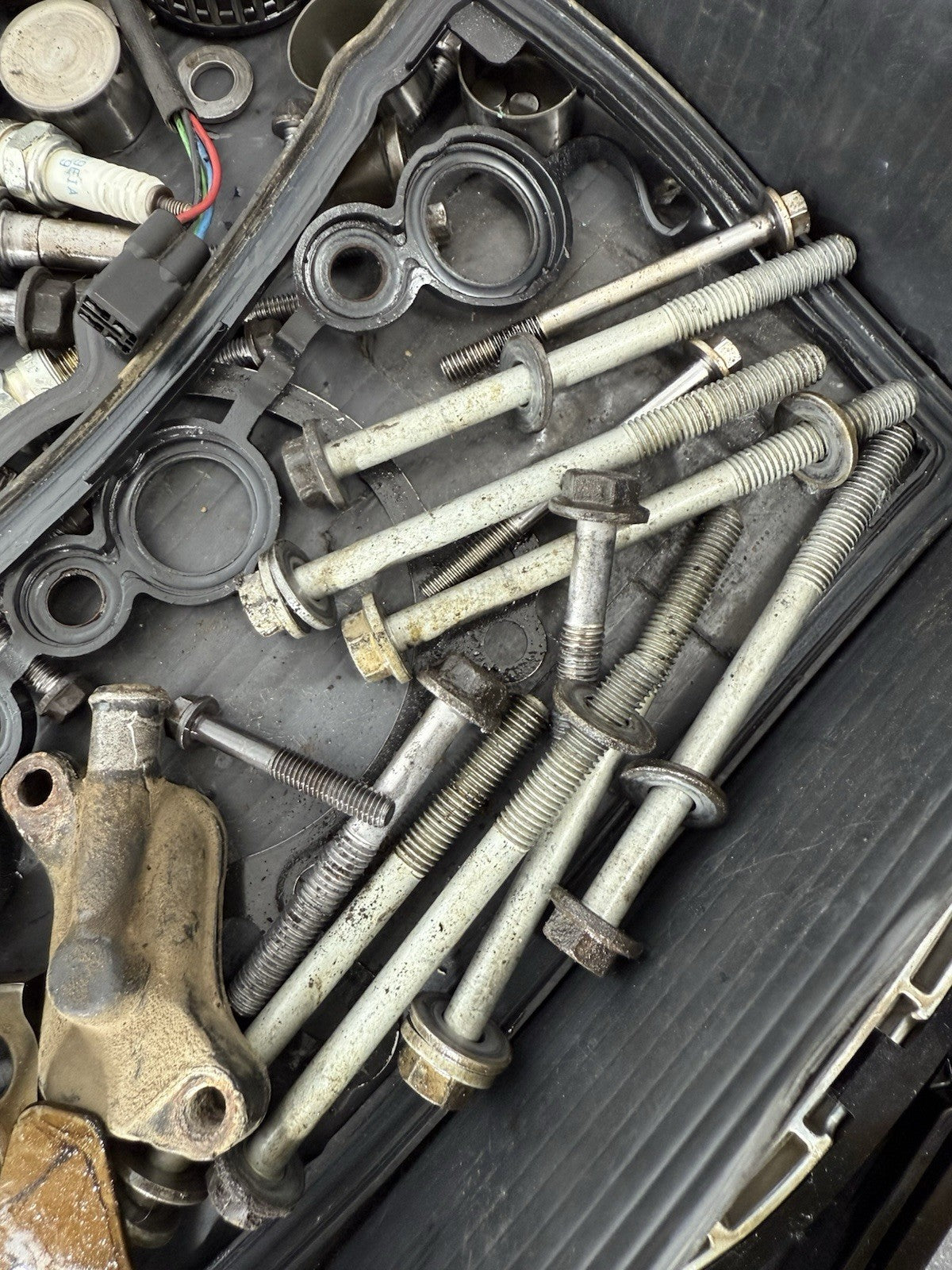 Triumph Street Triple 765 R 2017 Engine Nuts Bolts JOB LOT 18498 Miles 2018-2021