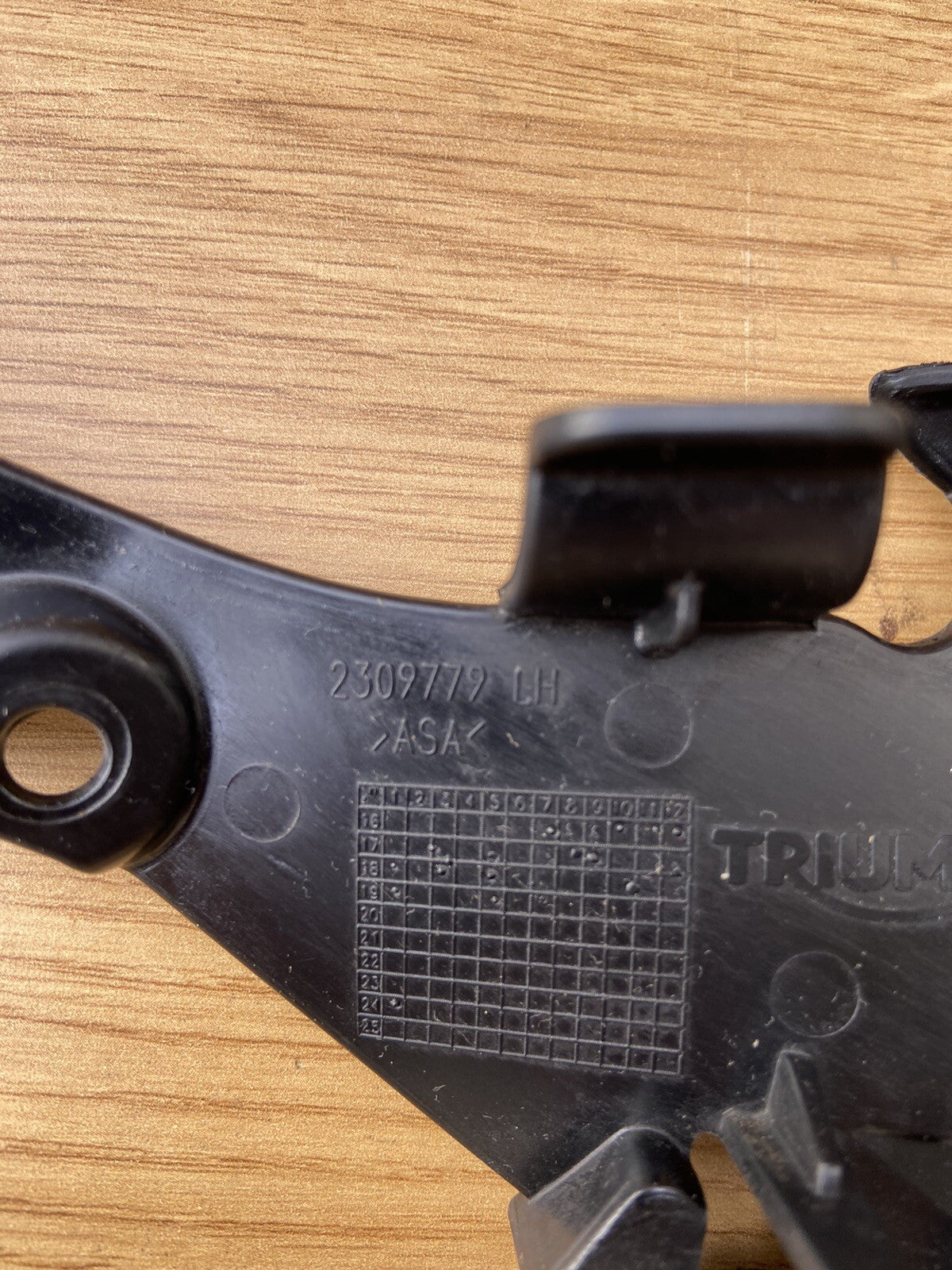 Triumph Street Triple 765RS Left Frame Headstock Infill Panel T2309779 Leftinfil