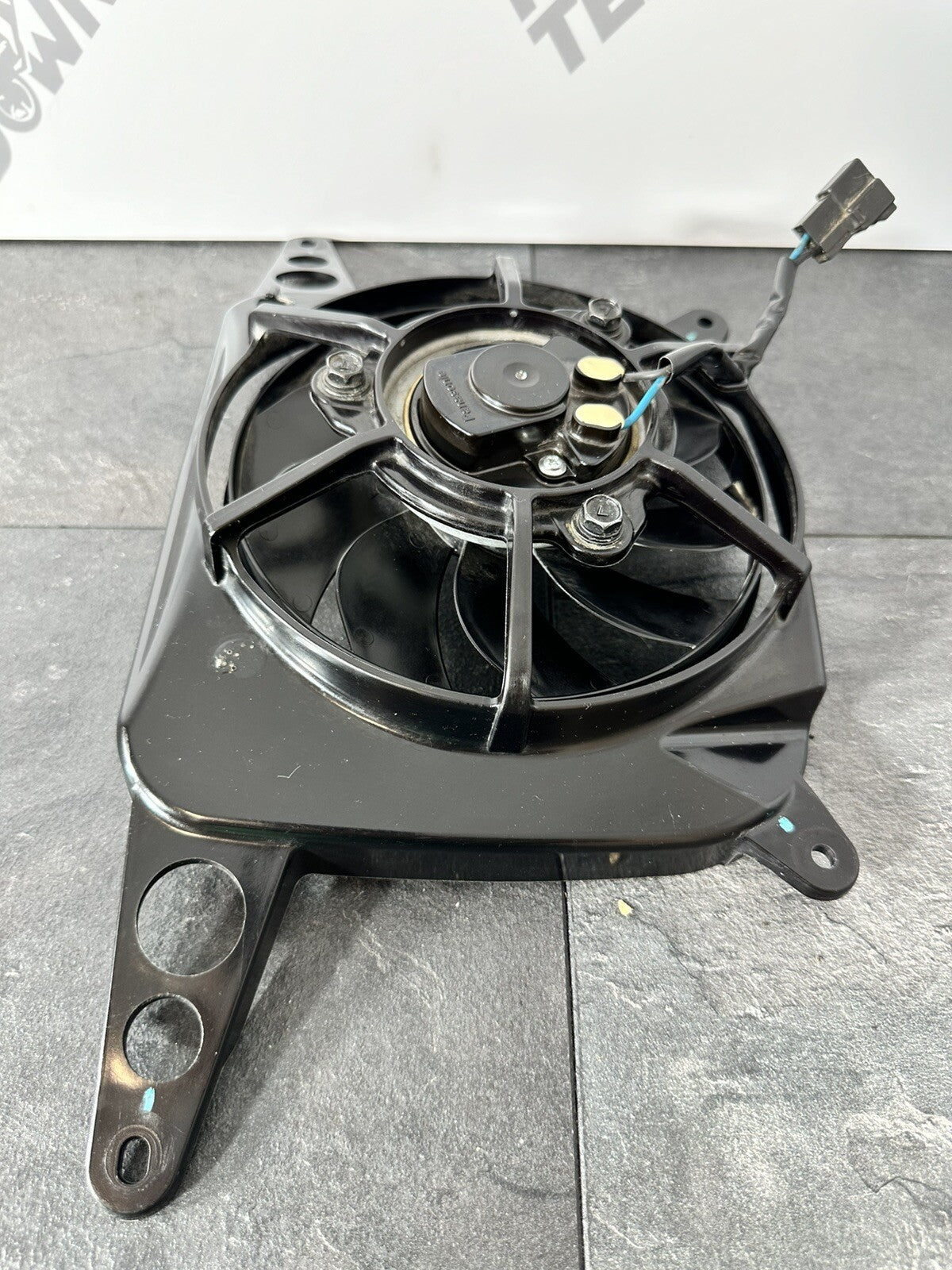 Triumph Street Triple 765 RS 2017 Radiator Cooling Fan 10580 Miles 2018-2021 OEM