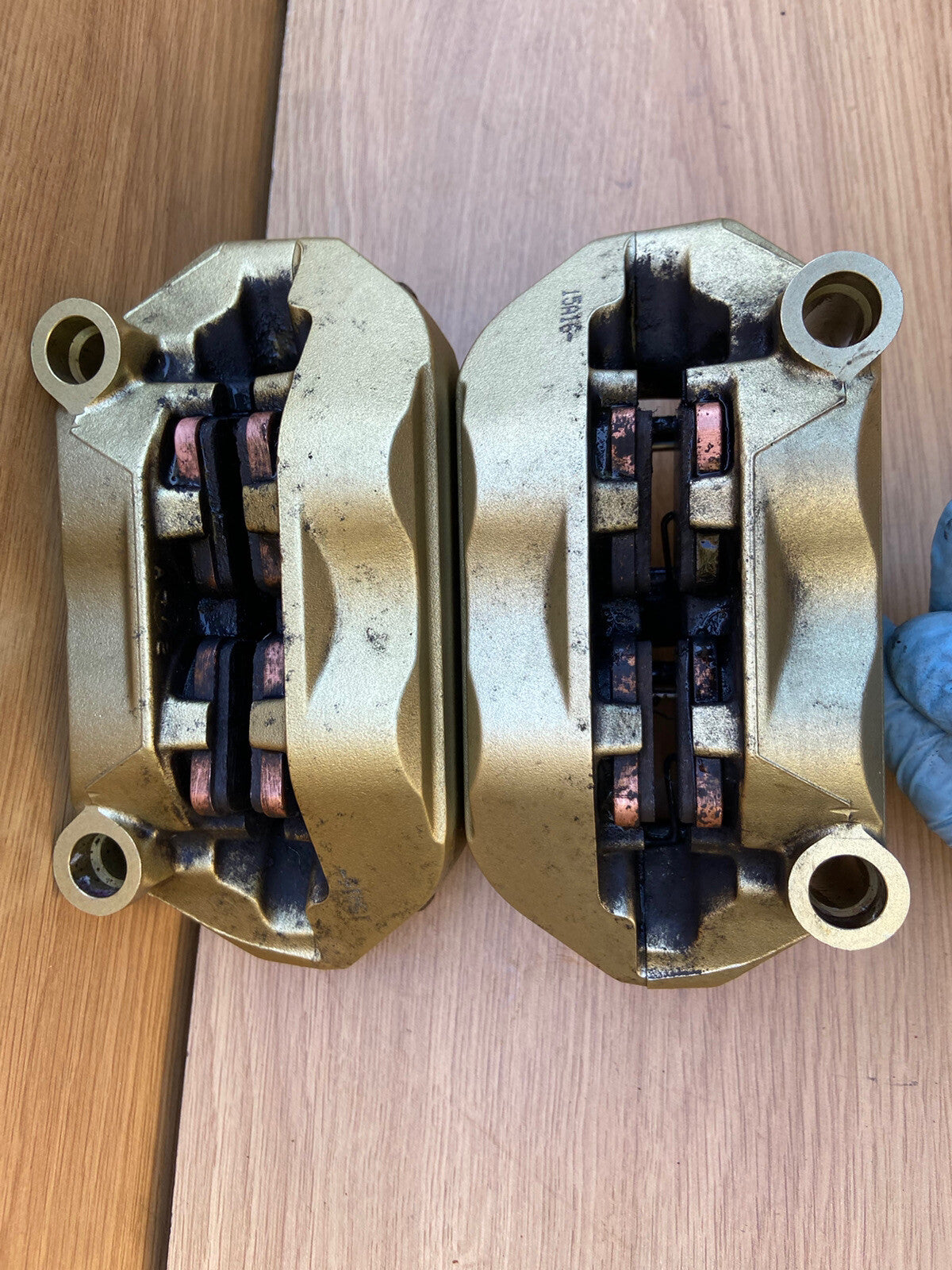 BMW S1000R 2015 S1000RR FRONT BREMBO BRAKE CALIPERS 100mm S1000R Front Calipers