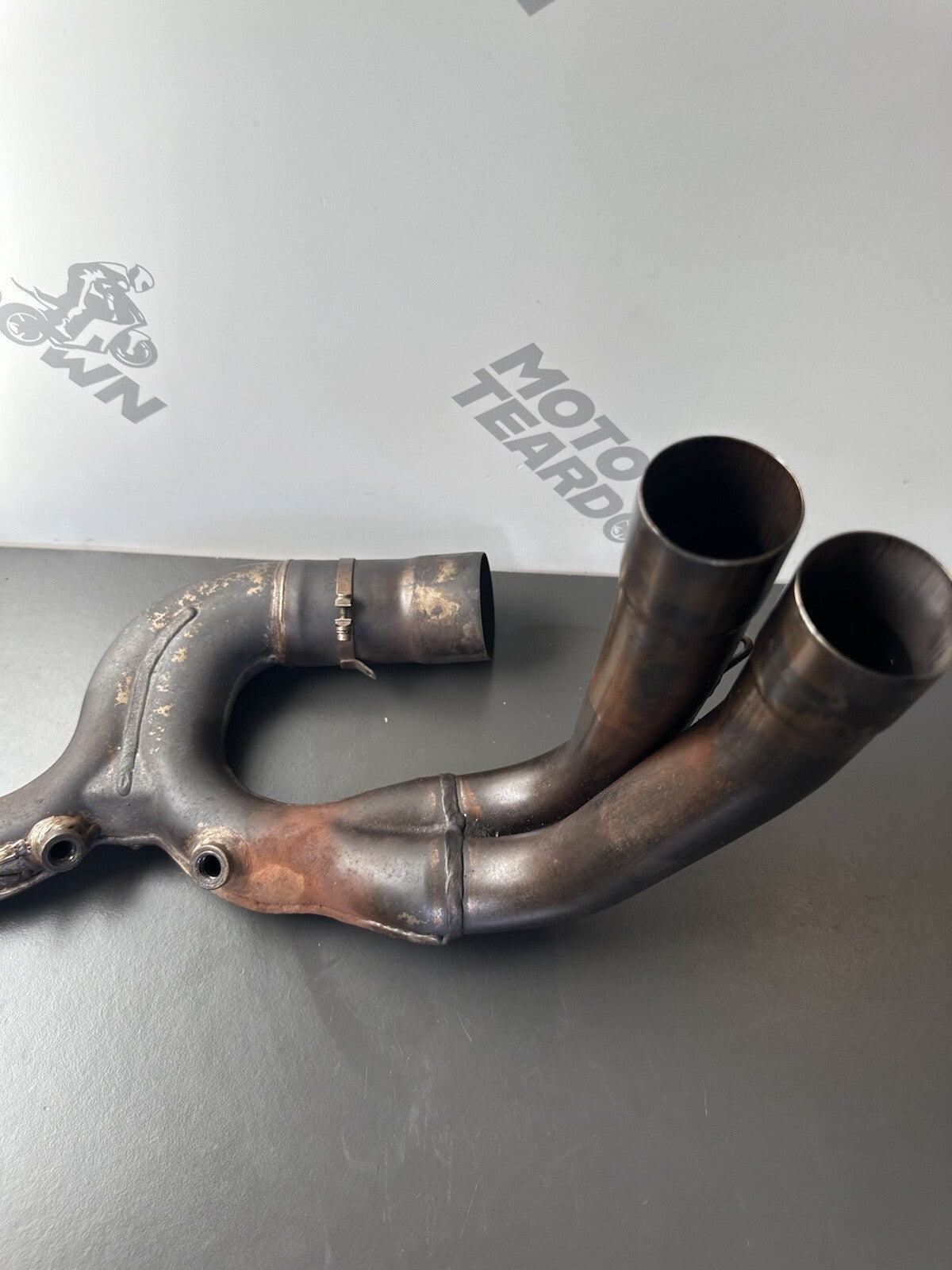 Aprilia Tuono V4 1100 Factory Exhaust Link Pipes Manifold RSV4 2017 OEM EXHAUST