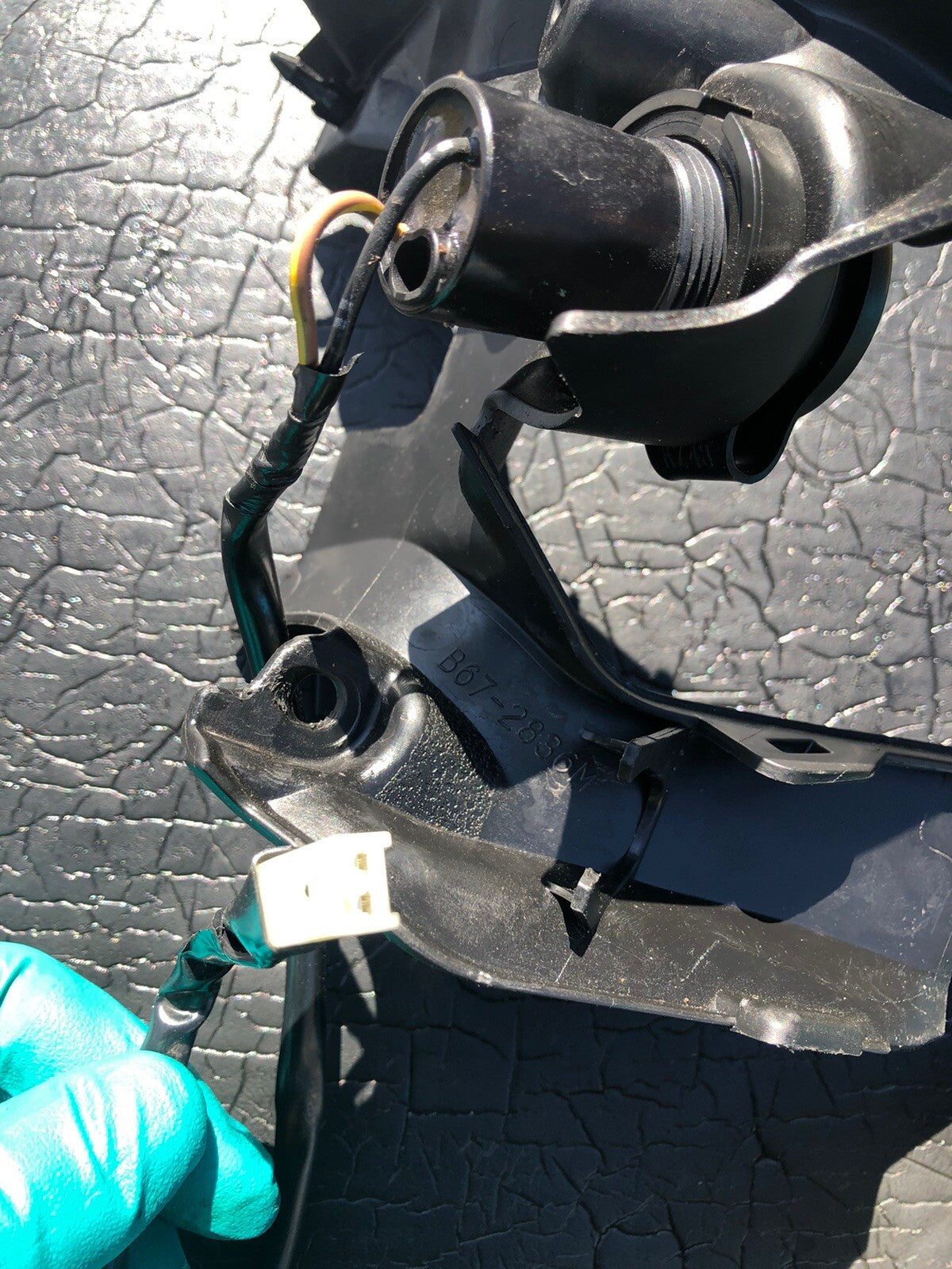 Yamaha MT10 SP 2018 Left Speedo Infill Panel & Power Outlet OEM Only 2826 Miles