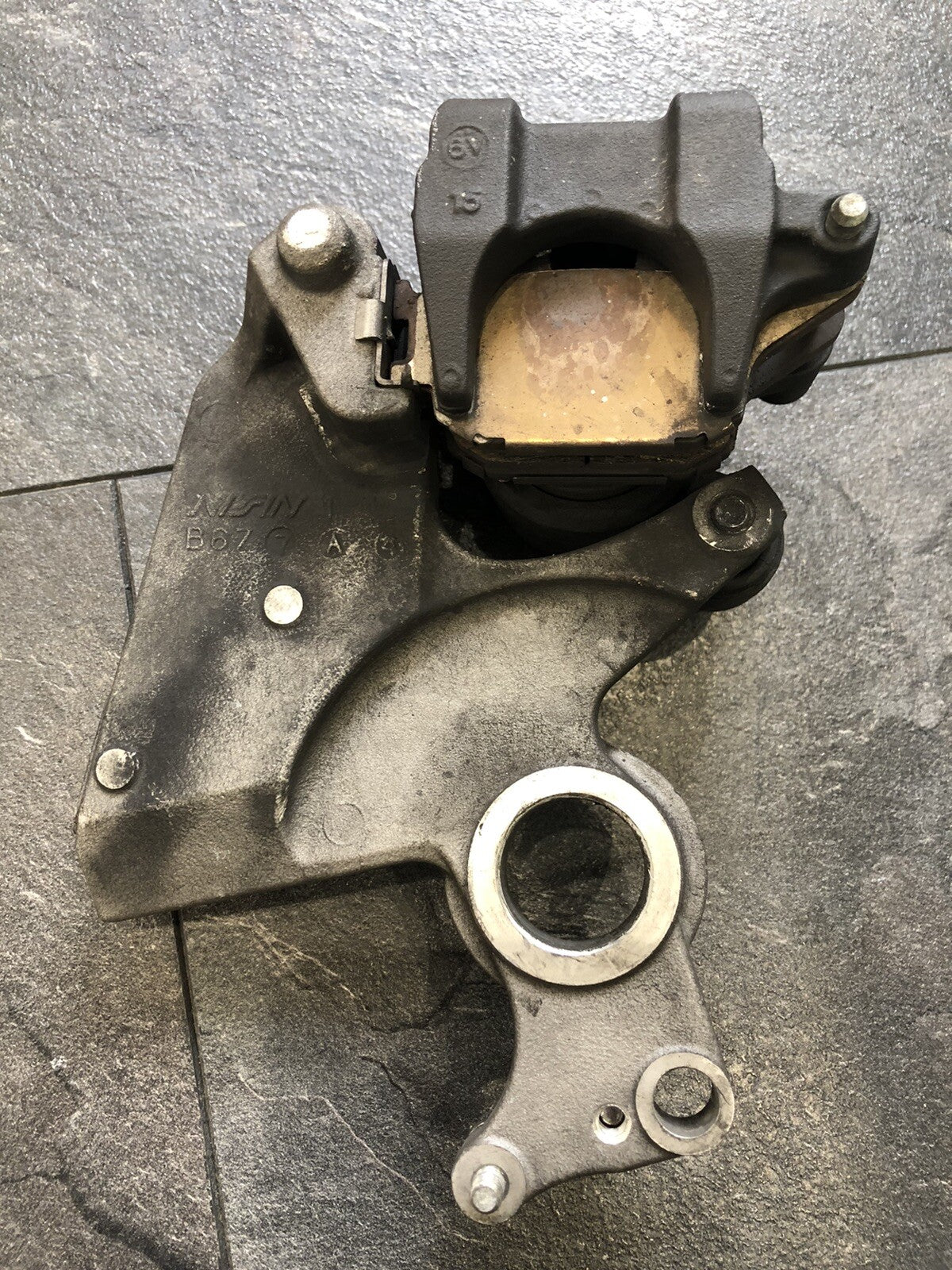 Yamaha MT10 SP 2018 NISSIN Rear Brake Caliper & Pads ABS OEM Only 2826 Miles