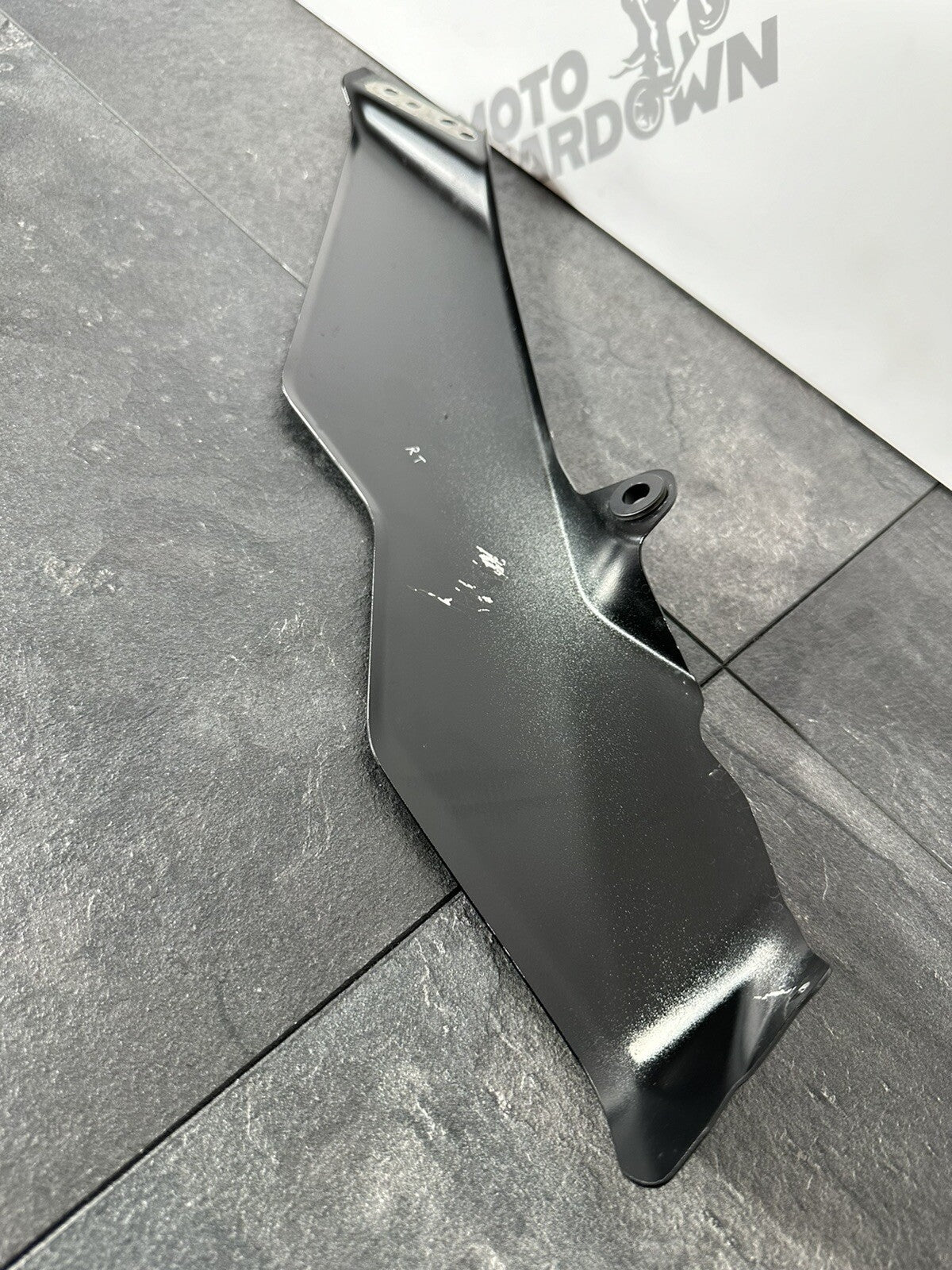 Yamaha R7 690 2024 Right Belly Pan Heat Shield Protector 1784 Mile 2022 2023 OEM