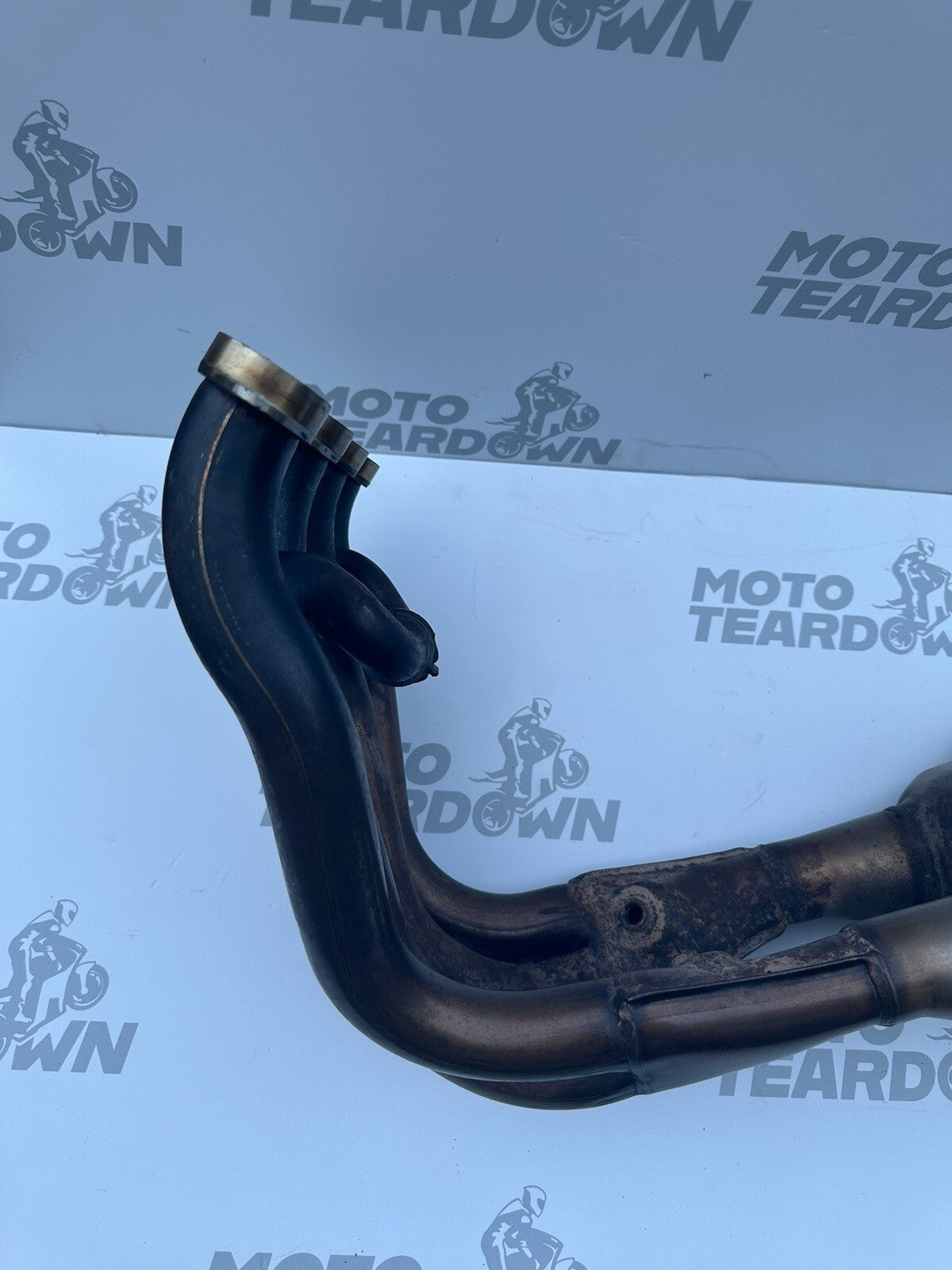 BMW S1000R Downpipes exhaust headers BMW 8545137 2014 16,807 Miles OEM