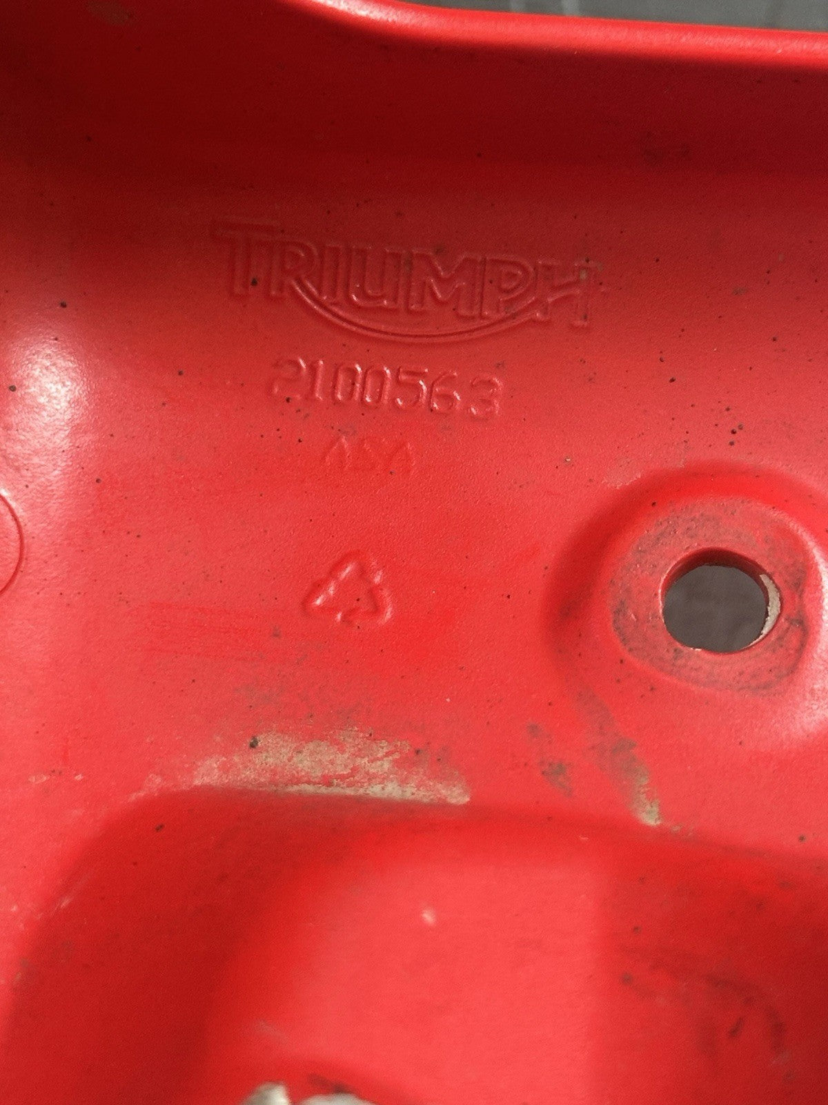 Triumph Street Triple 675 Left Hand Radiator Trim Cowl Panel T2100563 2007-2011