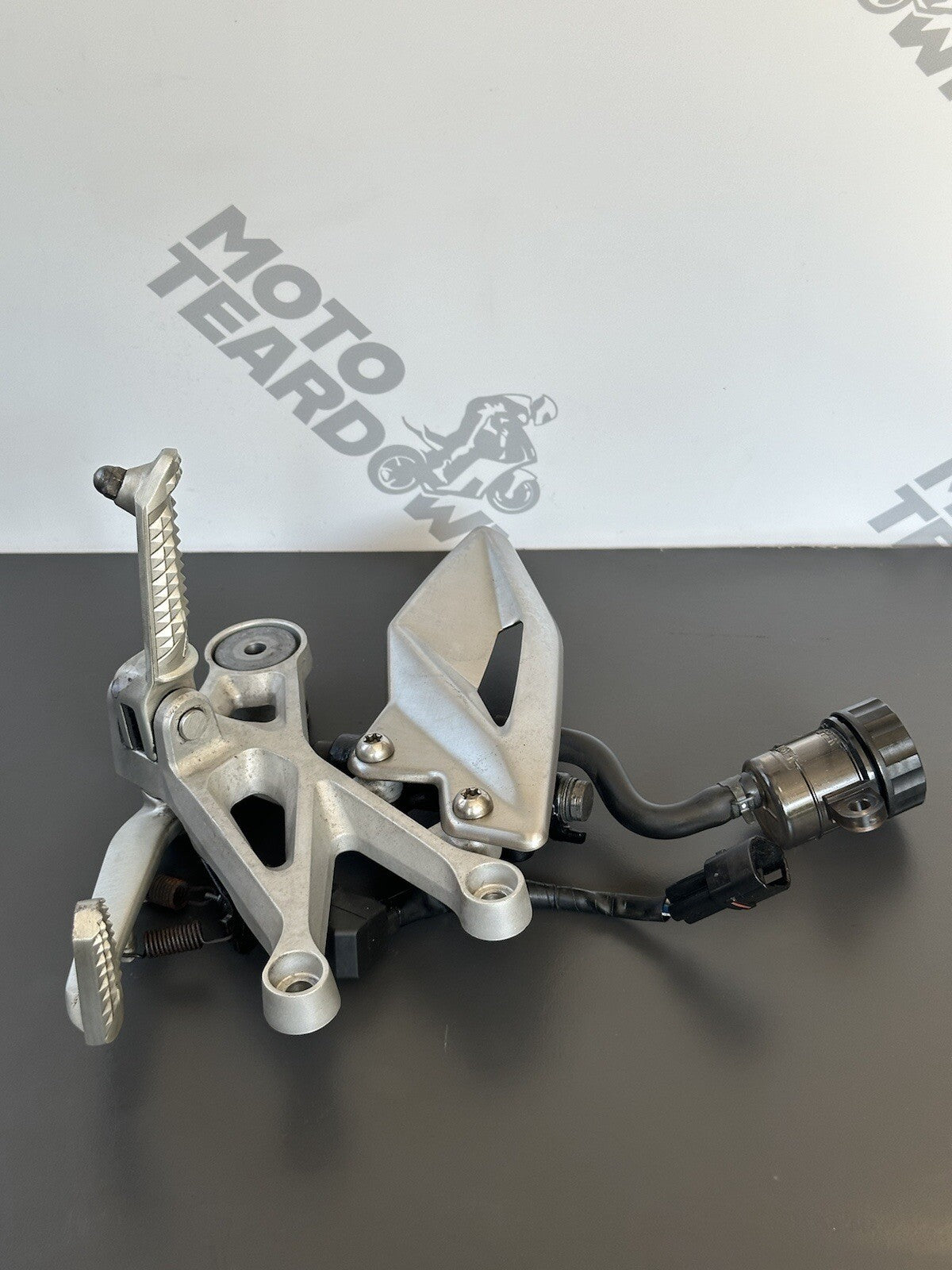 Triumph Street Triple RS 765 2017-2019 Right Foot Assembly Right Foot Rest OEM