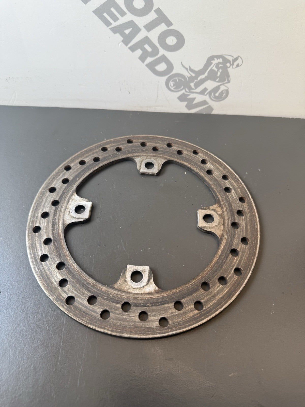 TRIUMPH STREET TRIPLE 675R REAR BRAKE DISC SUNSTAR REAR BRAKE DISC 2008-2011 OEM
