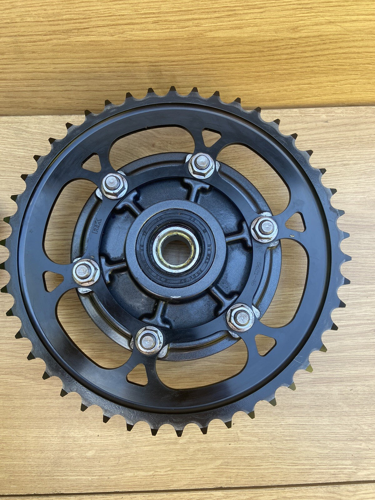 Triumph Street Triple RS 2017 4243 miles rear sprocket carrier And Cush Drives