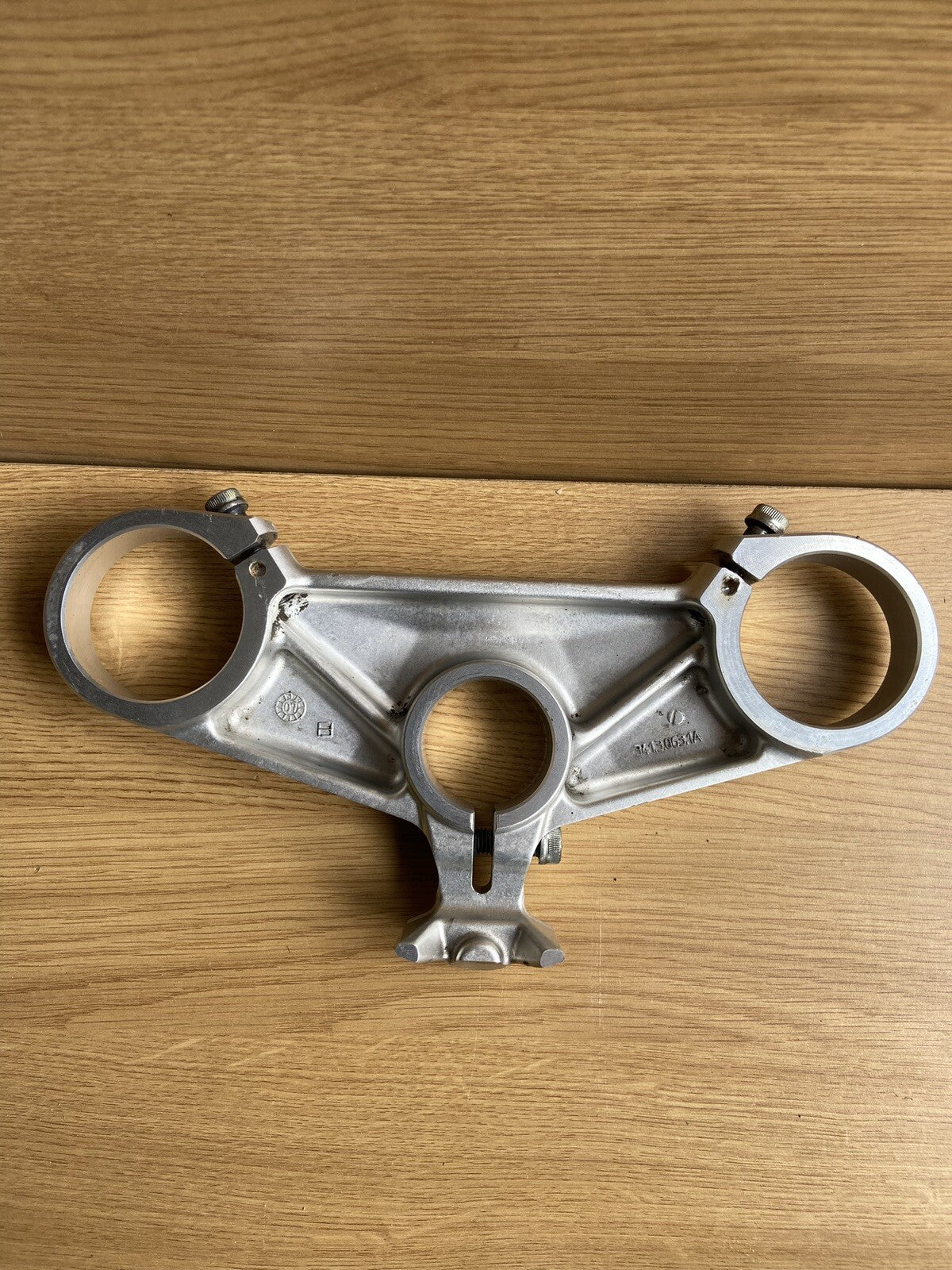 Ducati 1098 Top Yoke Triple Clamp Top Clamp 34130631A 1098 Fork Top Clamp OEM