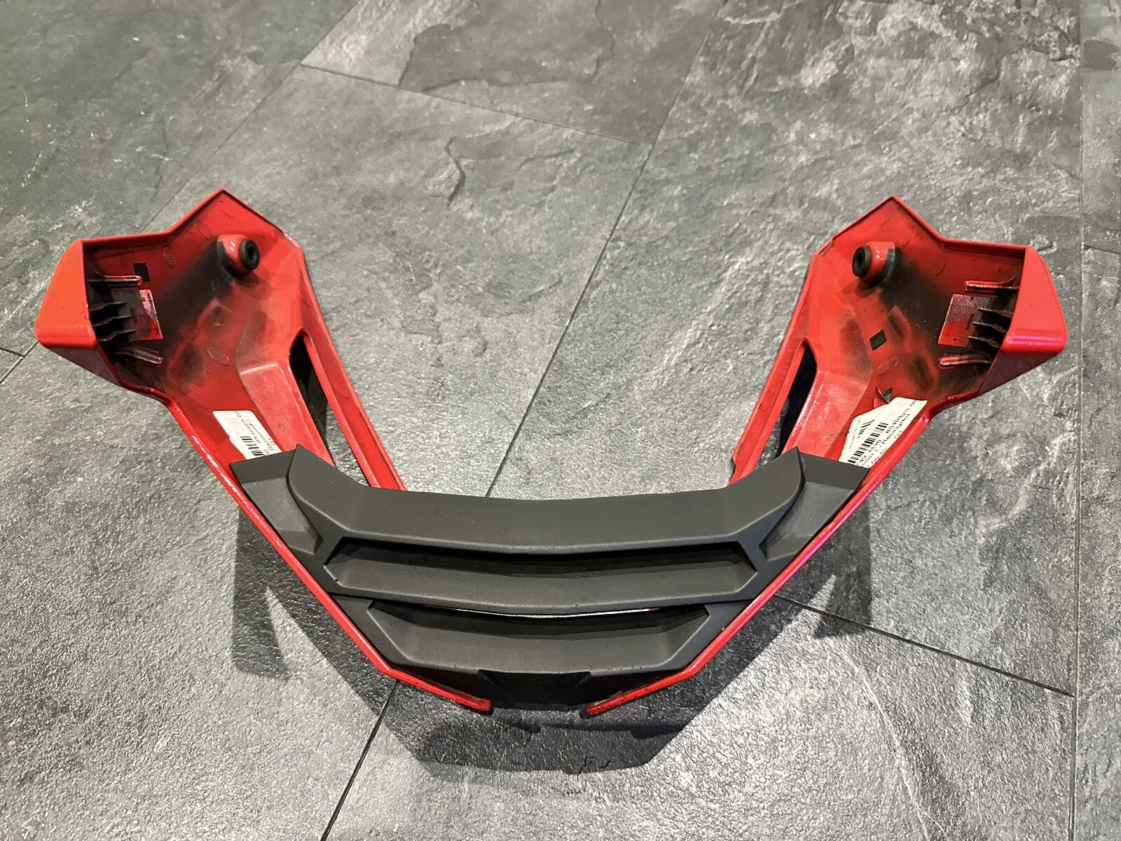 BMW S1000R 2017 Belly Pan Engine Spoiler Red 2018-2021 3534 Miles OEM