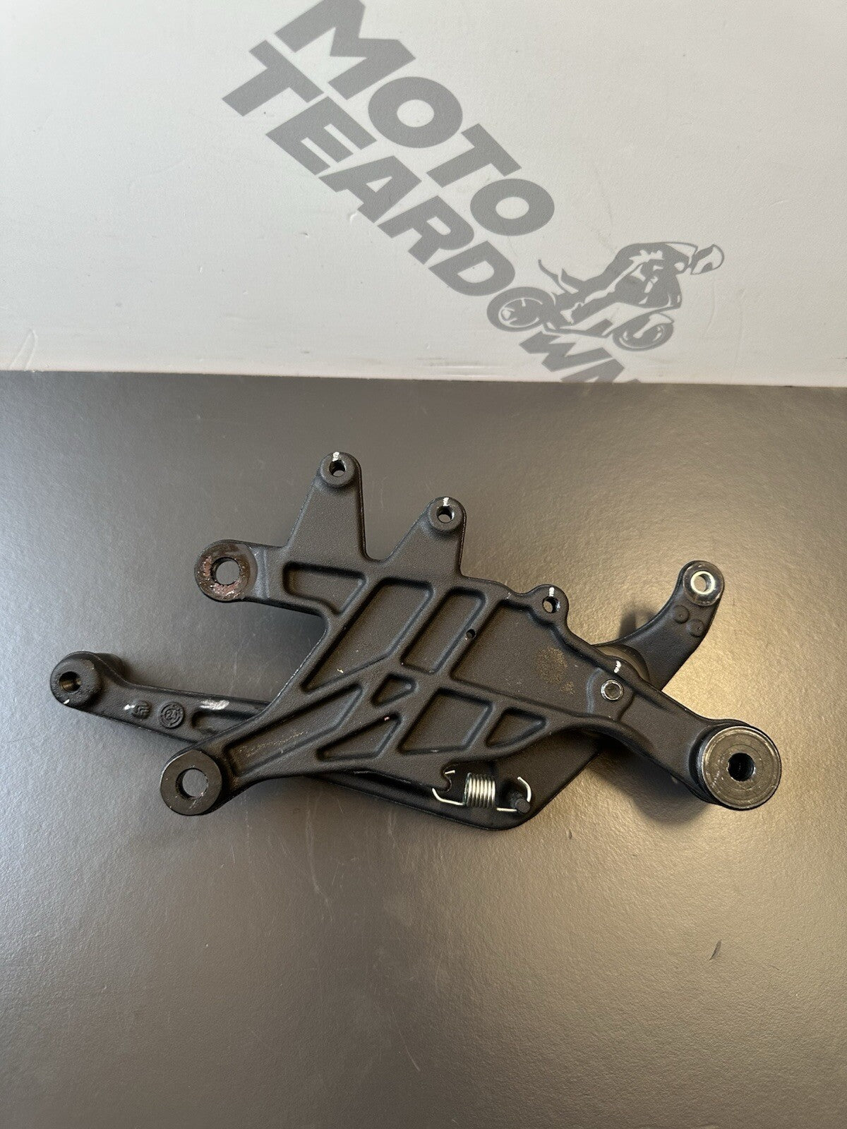 KTM 125 Duke right riders footrest assembly Right Foot Assembly SPARES / REPAIRS