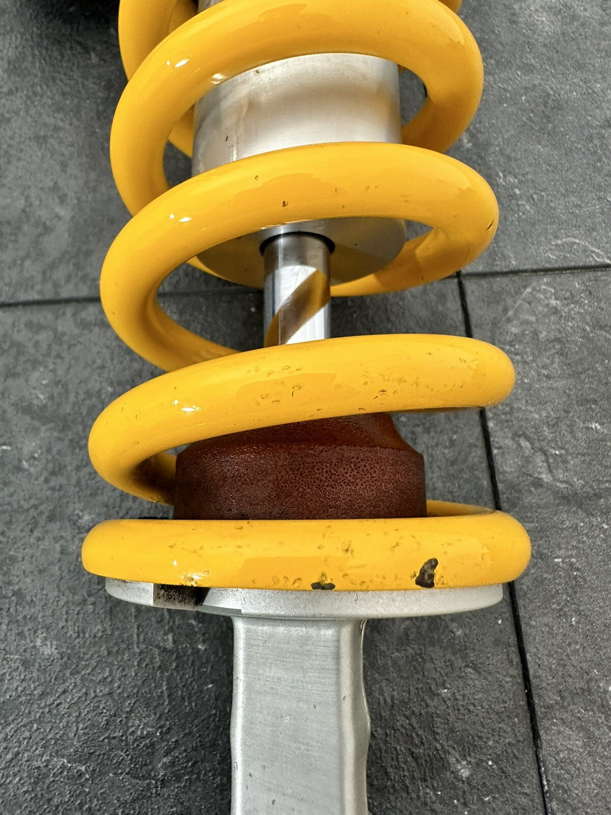 Triumph Street Triple 765 RS 2017 OHLINS Rear Shock 12184 Miles OEM 765R 765S