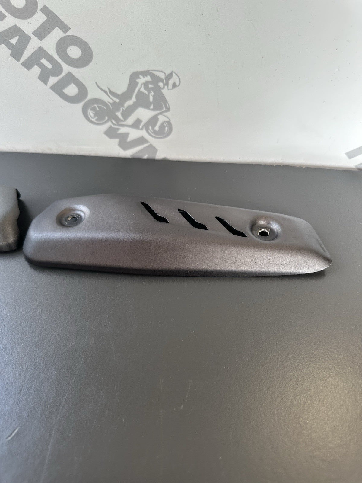 Triumph Street Triple 765RS 765R S Radiator End Plates Brackets 2017-2019 *GREY*