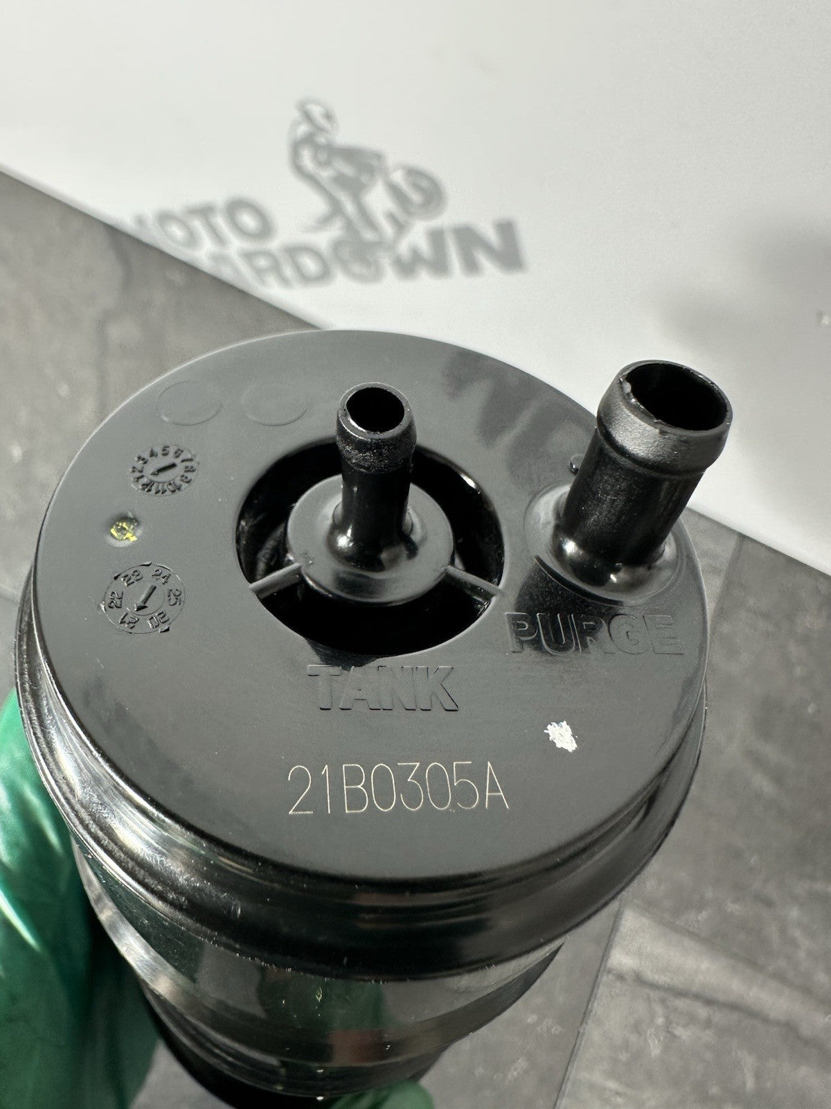 Aprilia RS660 2021 EVAP Canister Charcoal Canister Only 6220 Miles 2022-2025 OEM