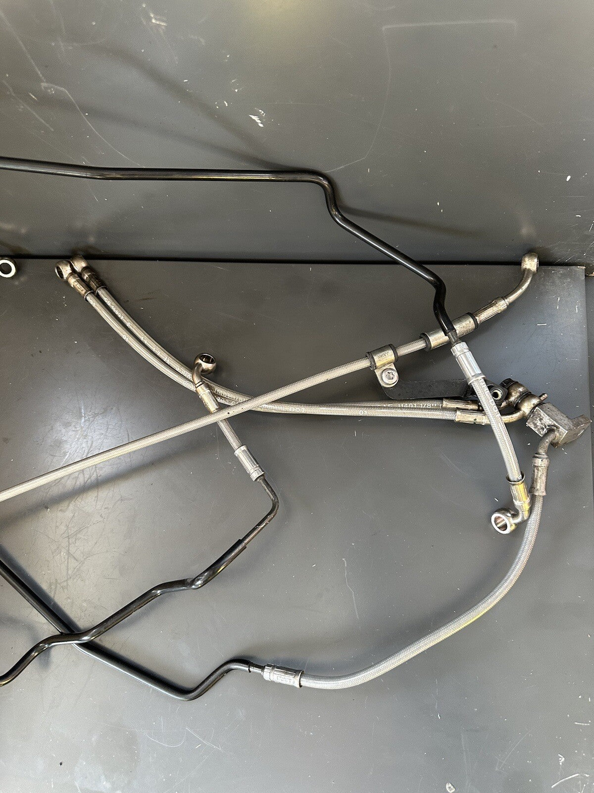 Triumph Street Triple 765 RS 2017 - Braided Hoses ABS Hoses OEM 765RS ABS Hoses