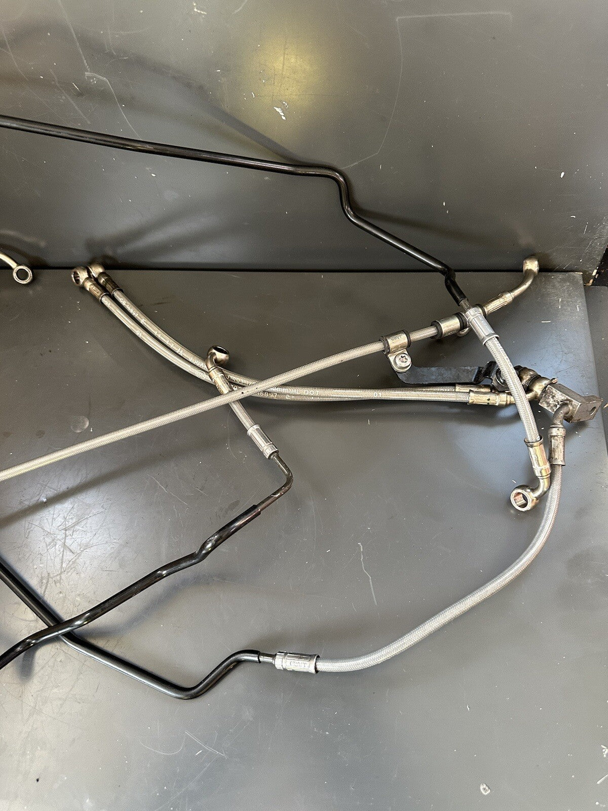Triumph Street Triple 765 RS 2017 - Braided Hoses ABS Hoses OEM 765RS ABS Hoses