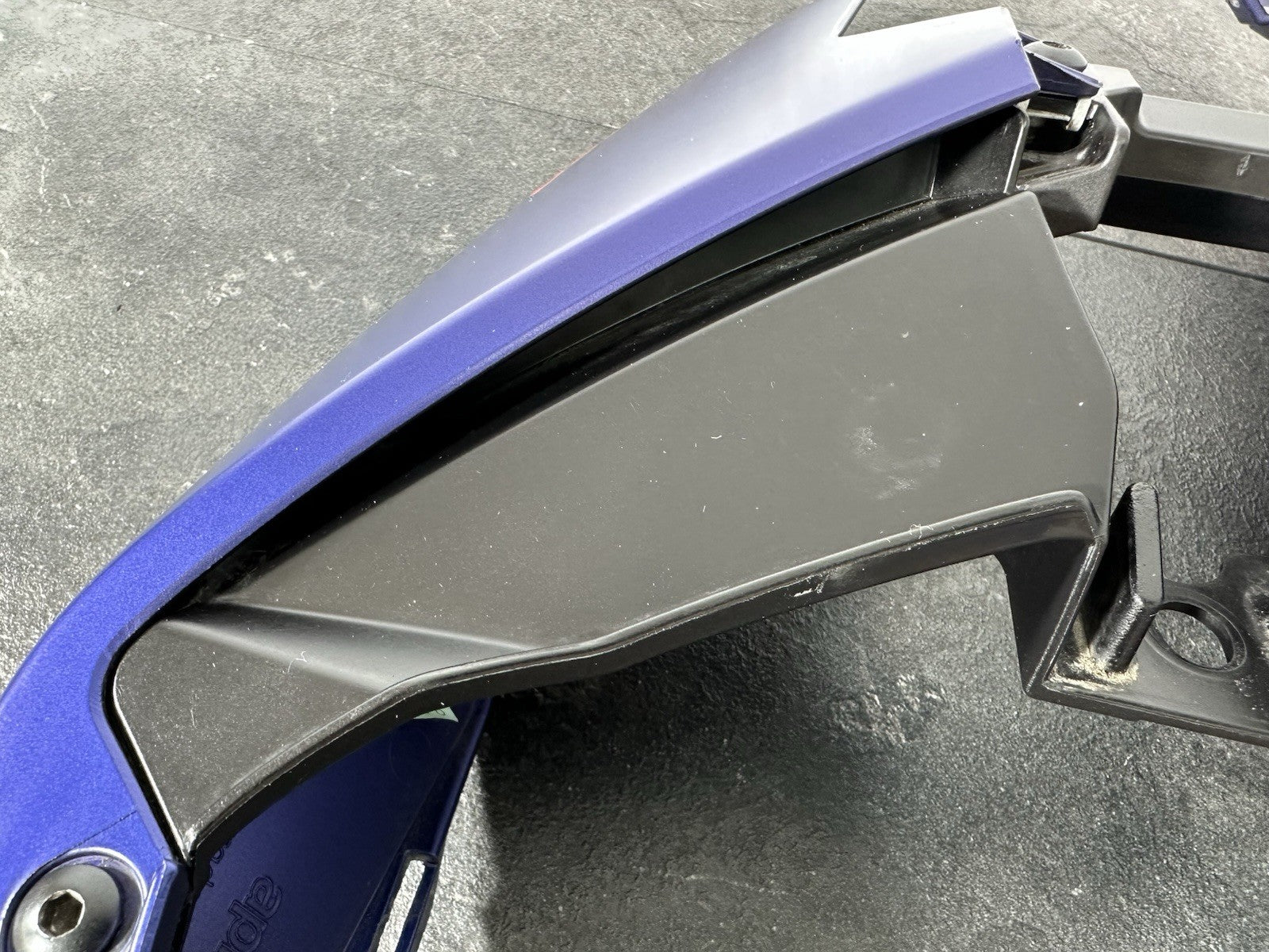 Aprilia RS660 2021 Left Right Rear Side Seat Fairings 6220 Miles 2022-2025 OEM
