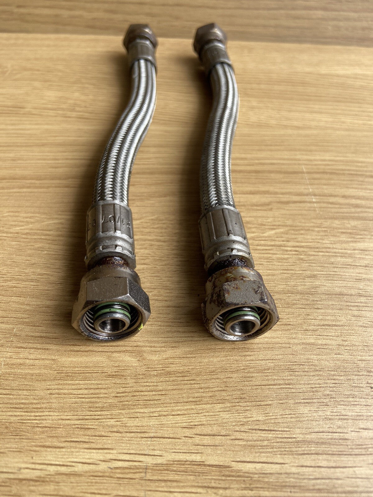 DUCATI 1098 Oil Cooler Hoses 2007 2008 2009 OIL COOLER PIPES 1098 Oil Hoses OEM