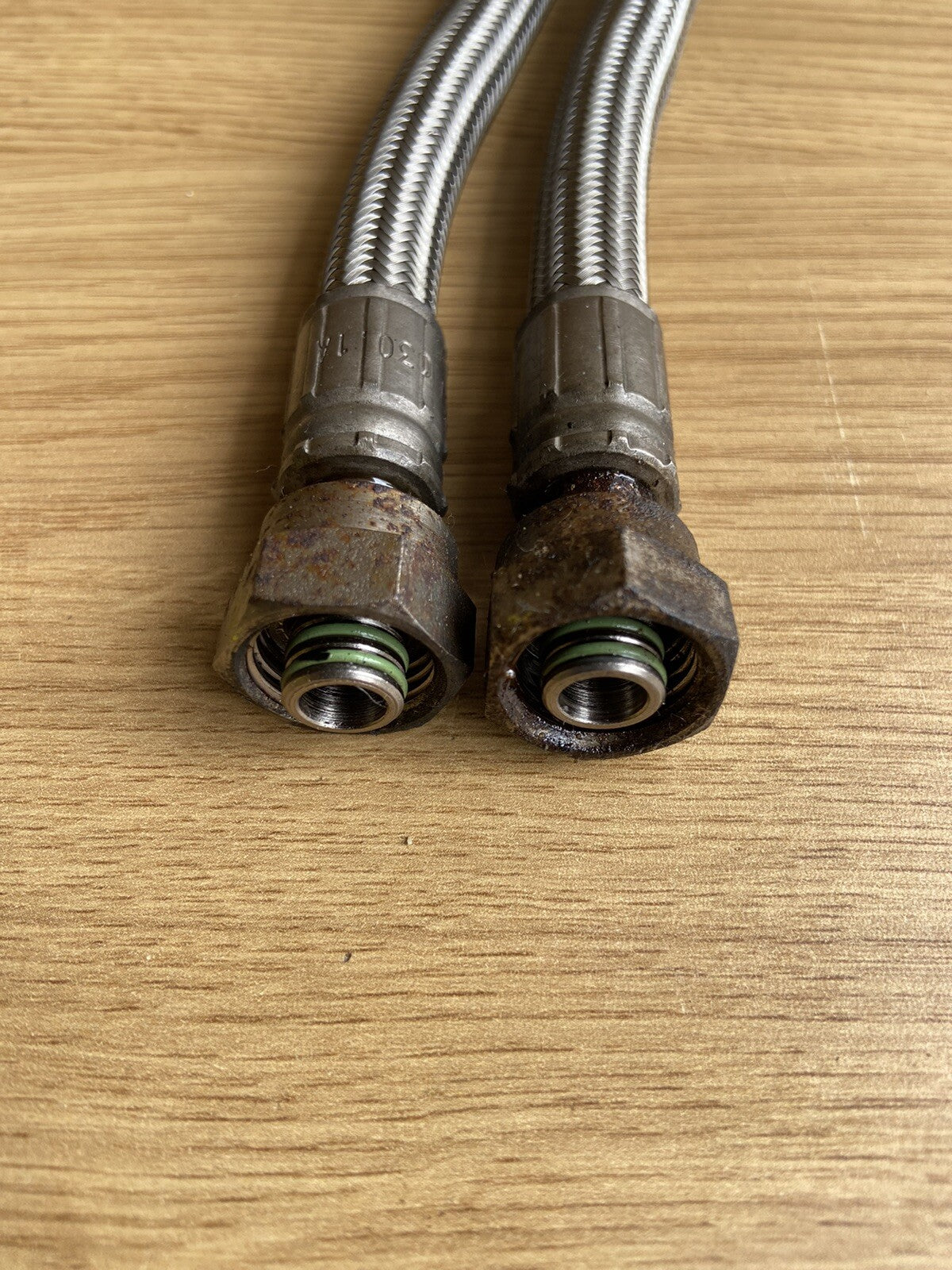 DUCATI 1098 Oil Cooler Hoses 2007 2008 2009 OIL COOLER PIPES 1098 Oil Hoses OEM