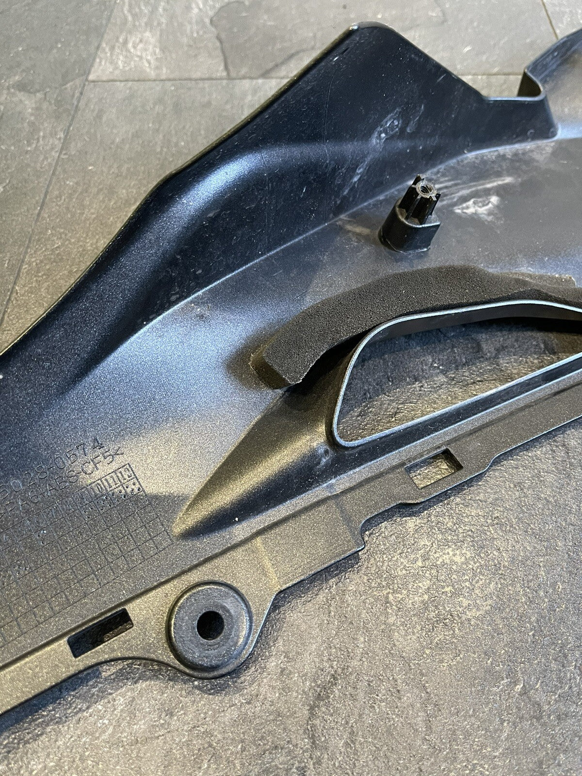 Kawasaki Ninja ZX10R 2016 Left Side Upper Fairing DAMAGED 2017-2020 18266 Miles