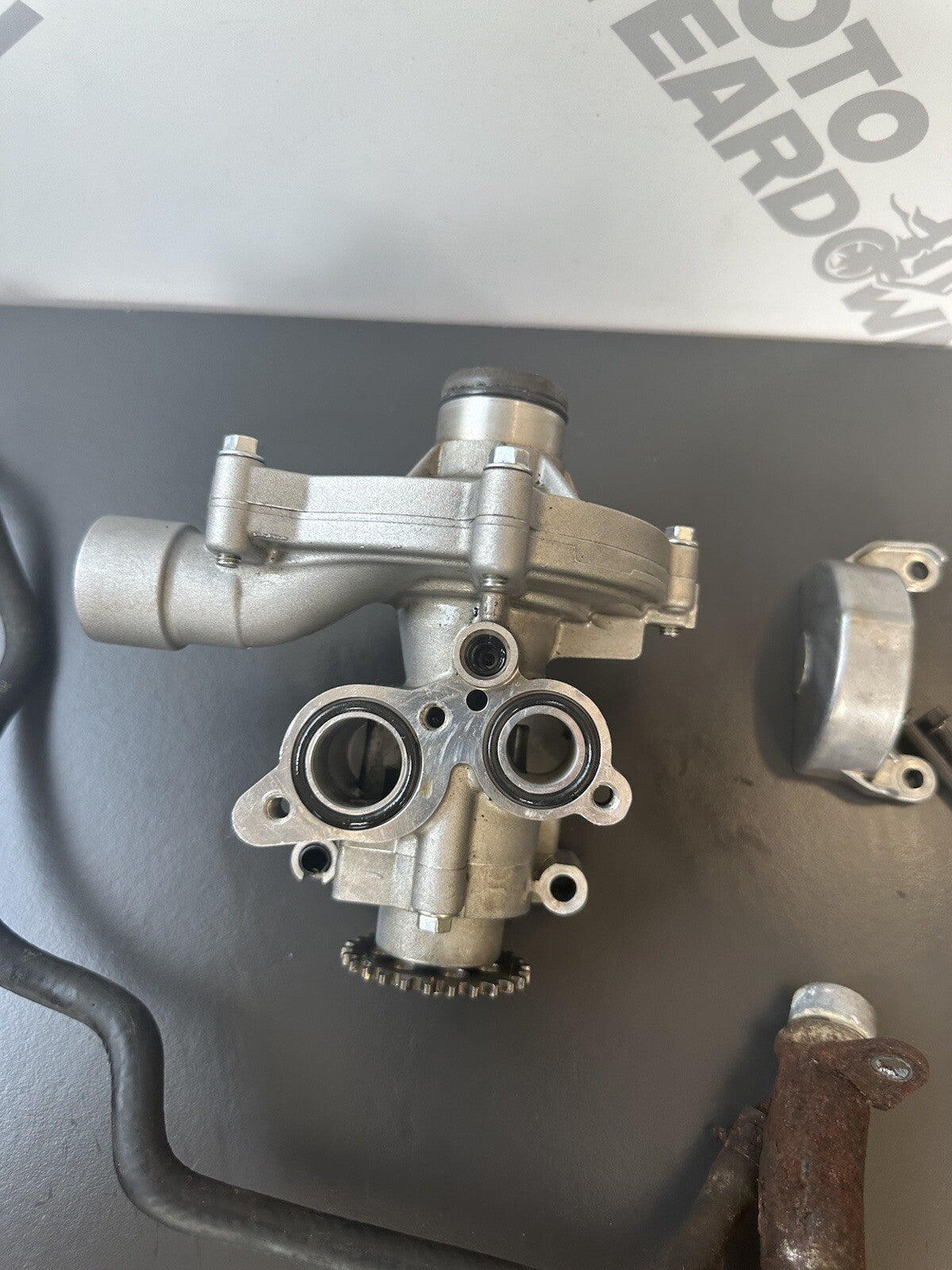 Triumph Street Triple 765 RS water pump 2017-2019 8,126 Miles 765RS Water Pump