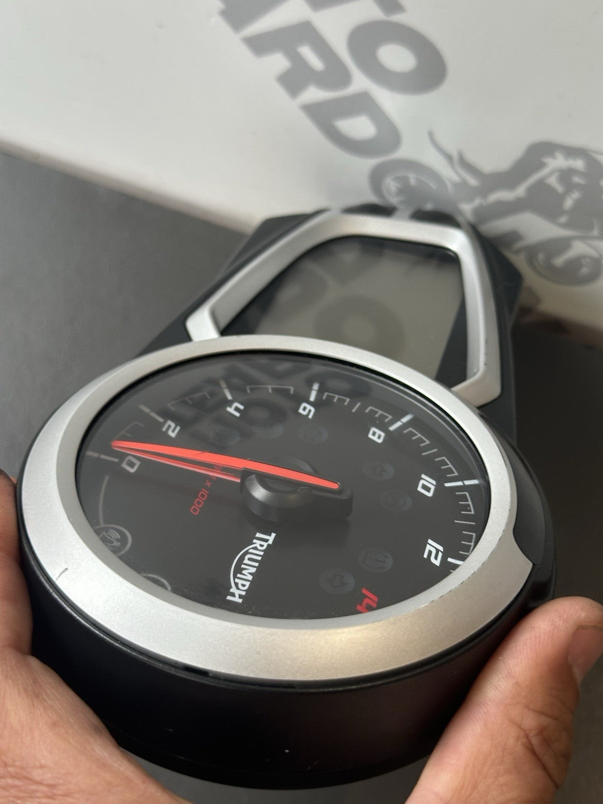 Triumph Street Triple 675 R 2015 Speedo Clocks Dash 62,378 Miles 2013-2016 OEM