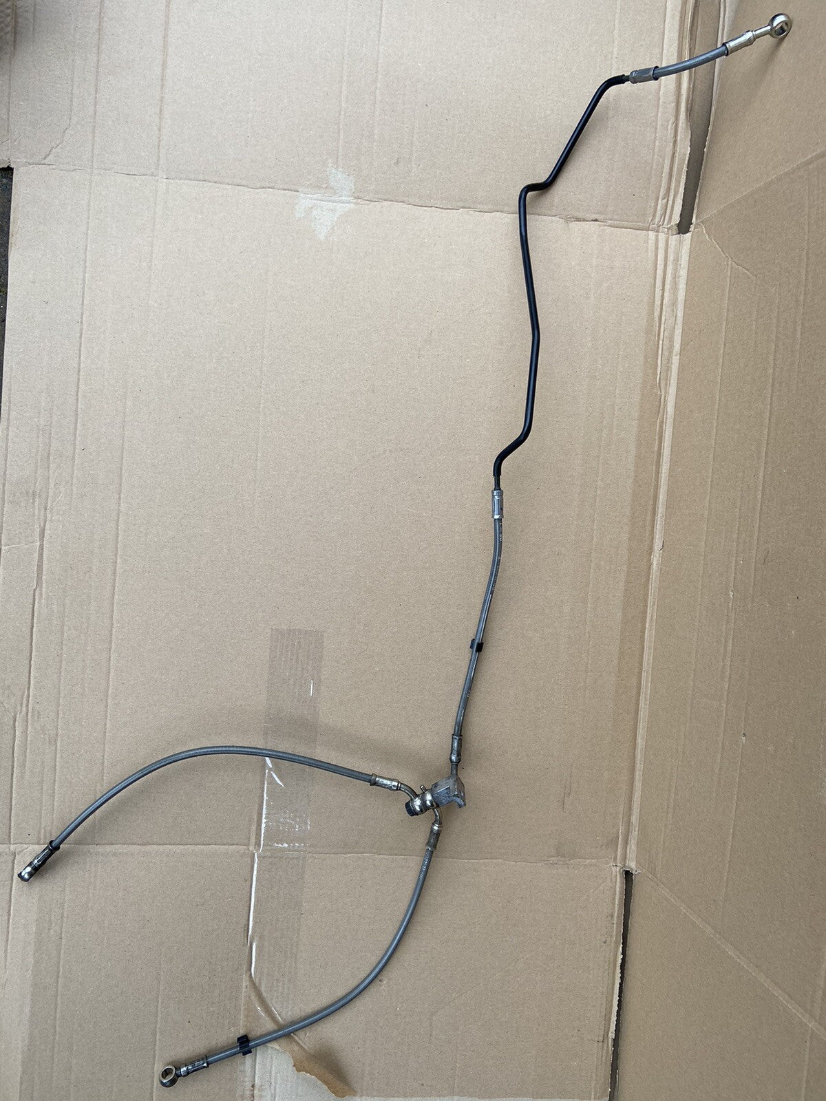 Triumph Street Triple 765 RS Braided Front Hose ABS 2020 OEM 2021513 2021514