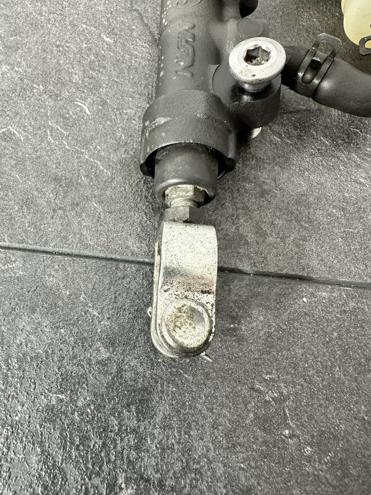 Kawasaki Z800 2016 Rear Brake Mastercylinder 12691 Miles 2013-2018 OEM