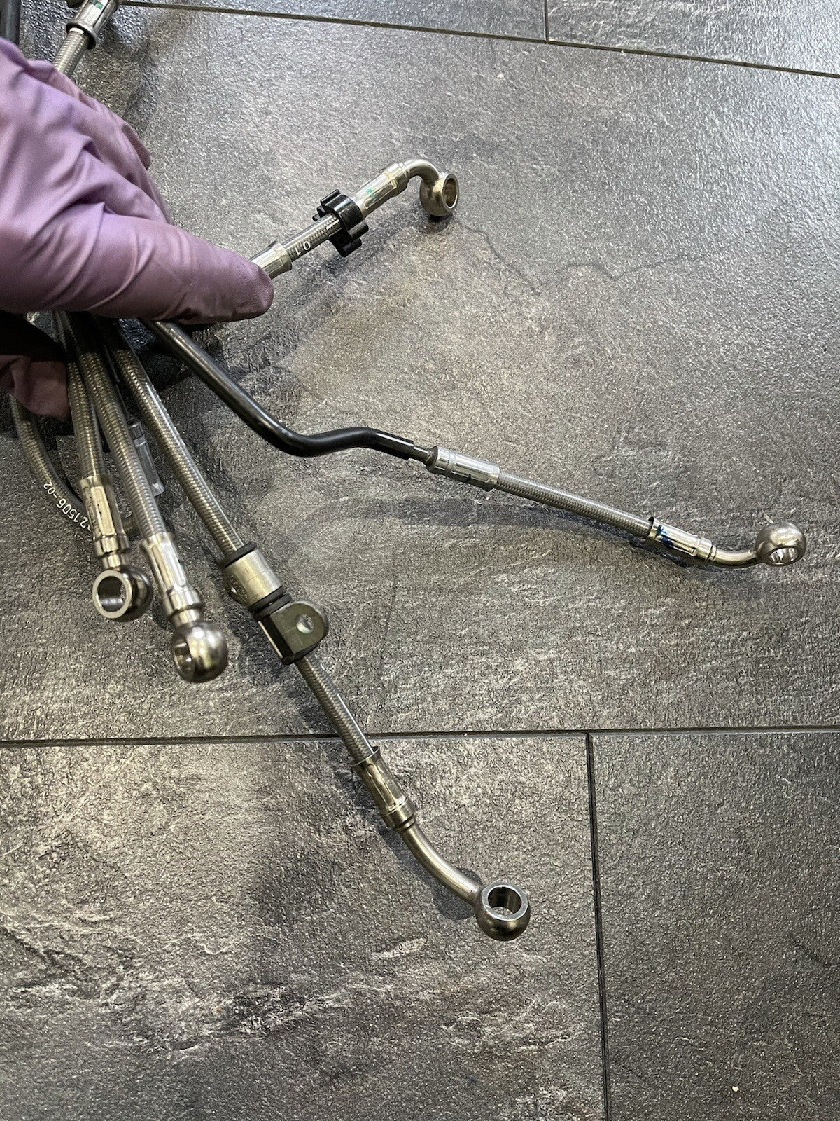Triumph Street Triple RS 765 Braided Hoses Full Set ABS System OEM 2020-2021