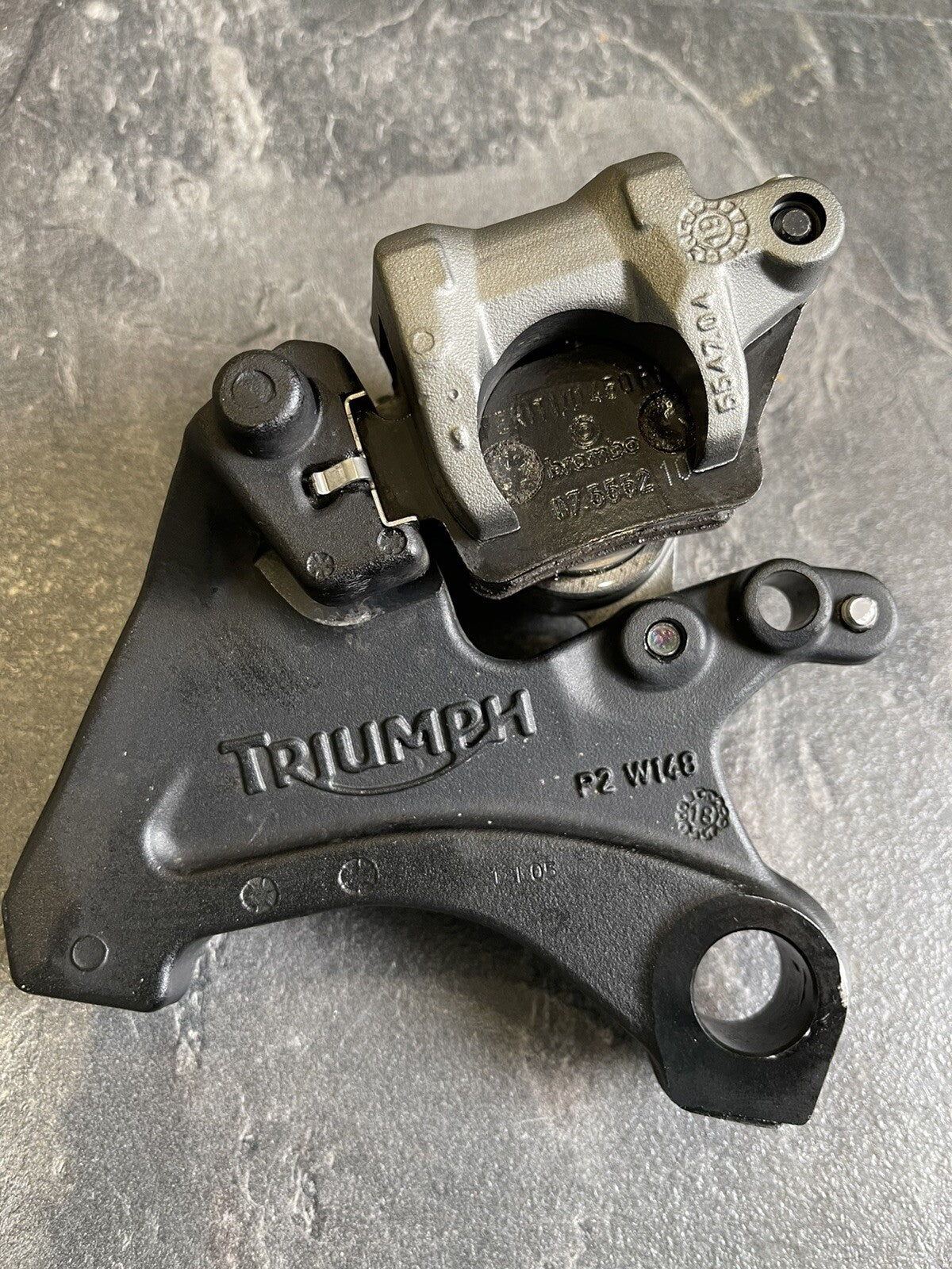 Triumph Street Triple RS 765 BREMBO Rear Brake Caliper & Pads OEM 2020-2021